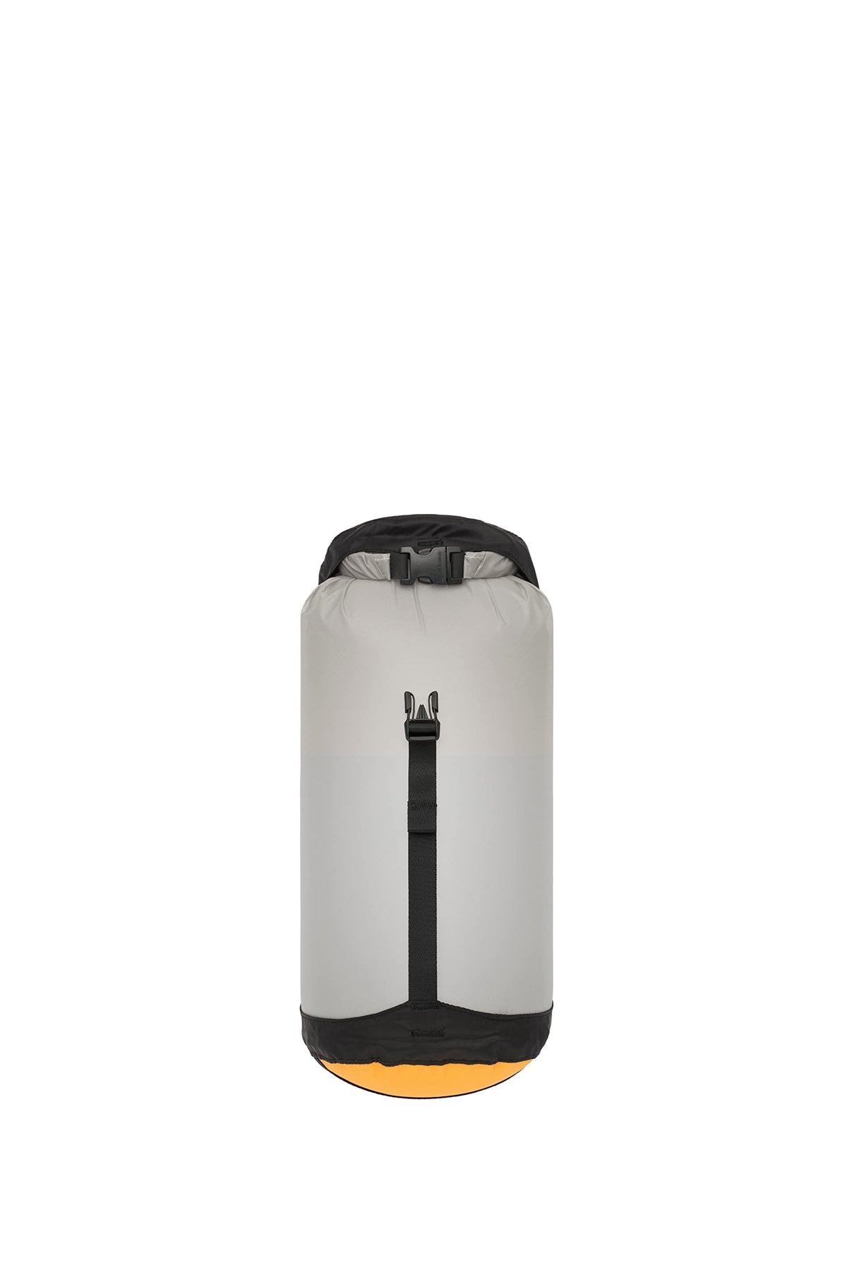 Kompressionsbeutel – Sea to Summit – Evac Ultralight Compression Dry Bag – 26 x 45 cm (geöffnet), 26 x 15,5 cm (geschlossen) – Grau (High Rise Grey) – Sea to Summit