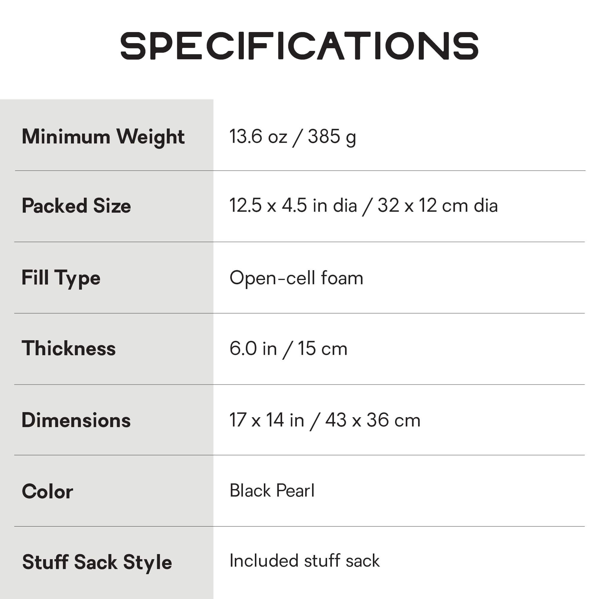 Nemo Fillo King Luxus Campingkissen - Outdoor Shop FluxPerfect