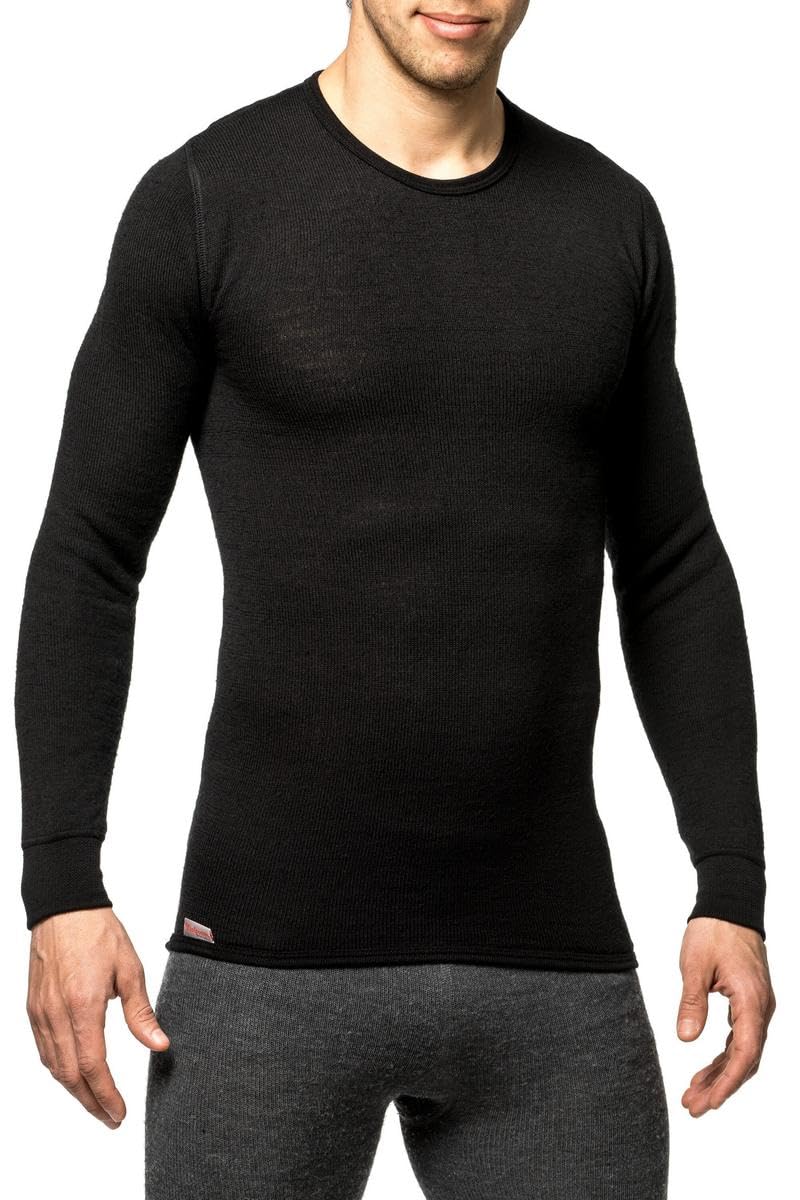 Woolpower Funktionsshirt Crewneck 200 Langarm Unisex - Outdoor Shop FluxPerfect