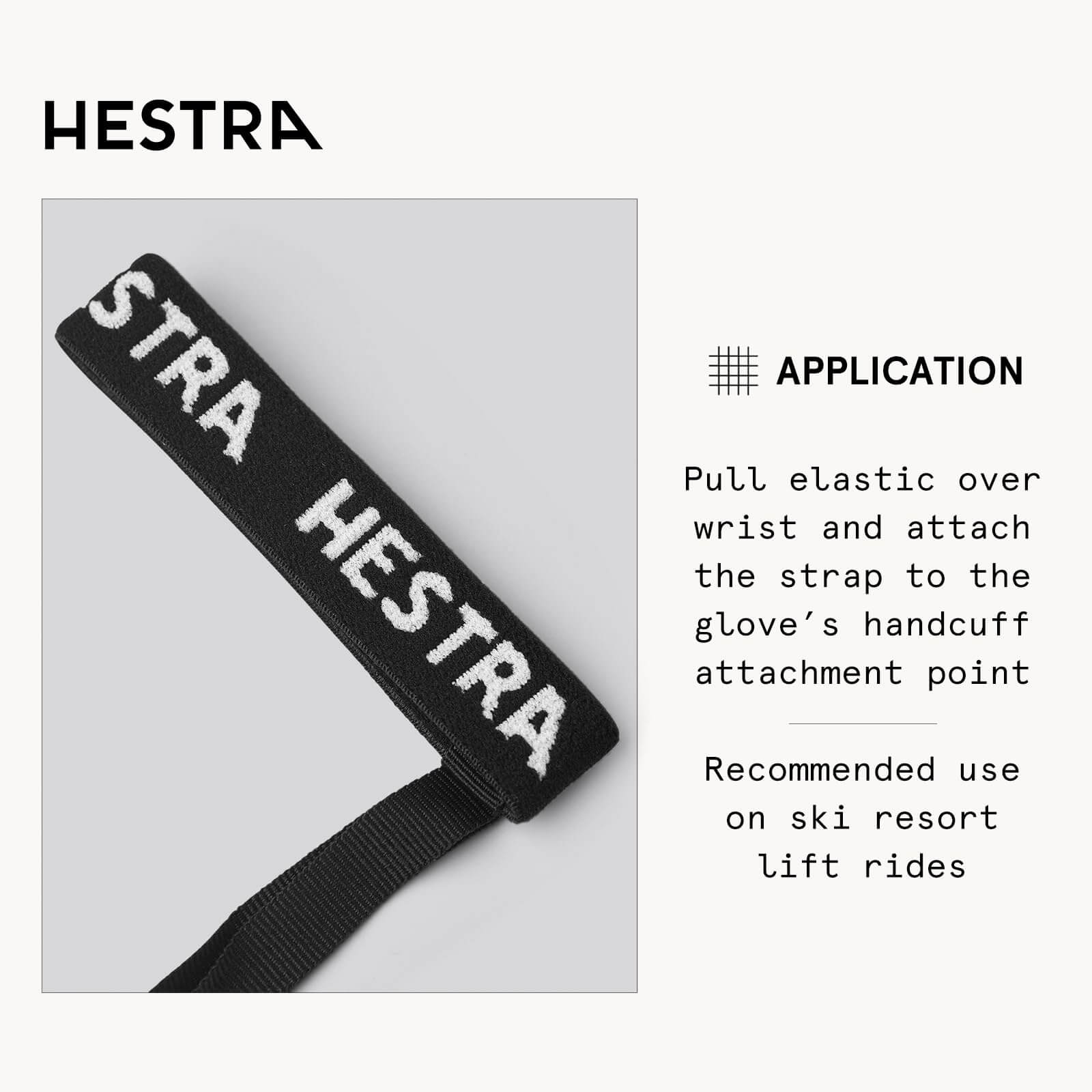 Hestra Elastische Befestigungsschlaufe Gr. 8-11 - Outdoor Shop FluxPerfect