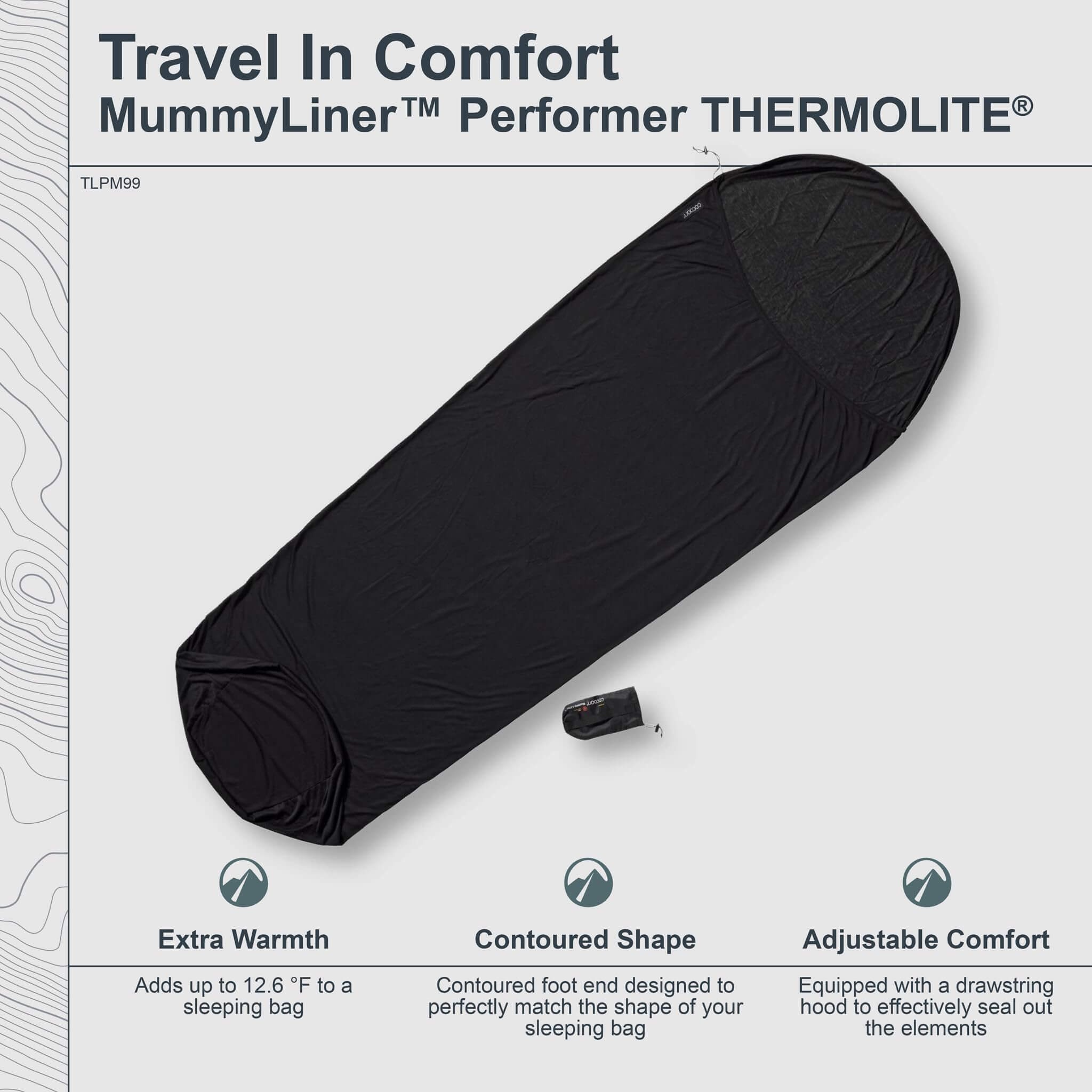 Cocoon MummyLiner Thermolite Performer - Outdoor Shop FluxPerfect