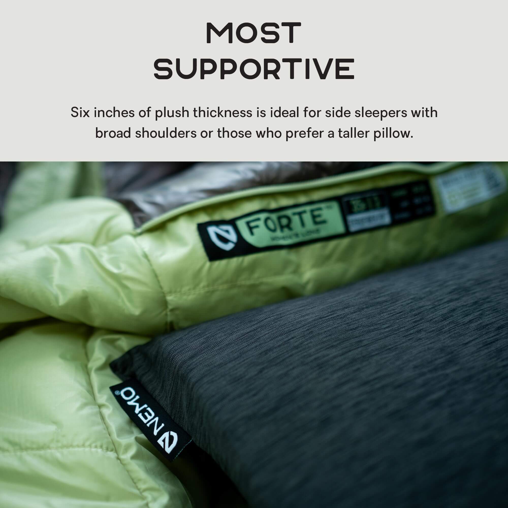 Nemo Fillo King Luxus Campingkissen - Outdoor Shop FluxPerfect