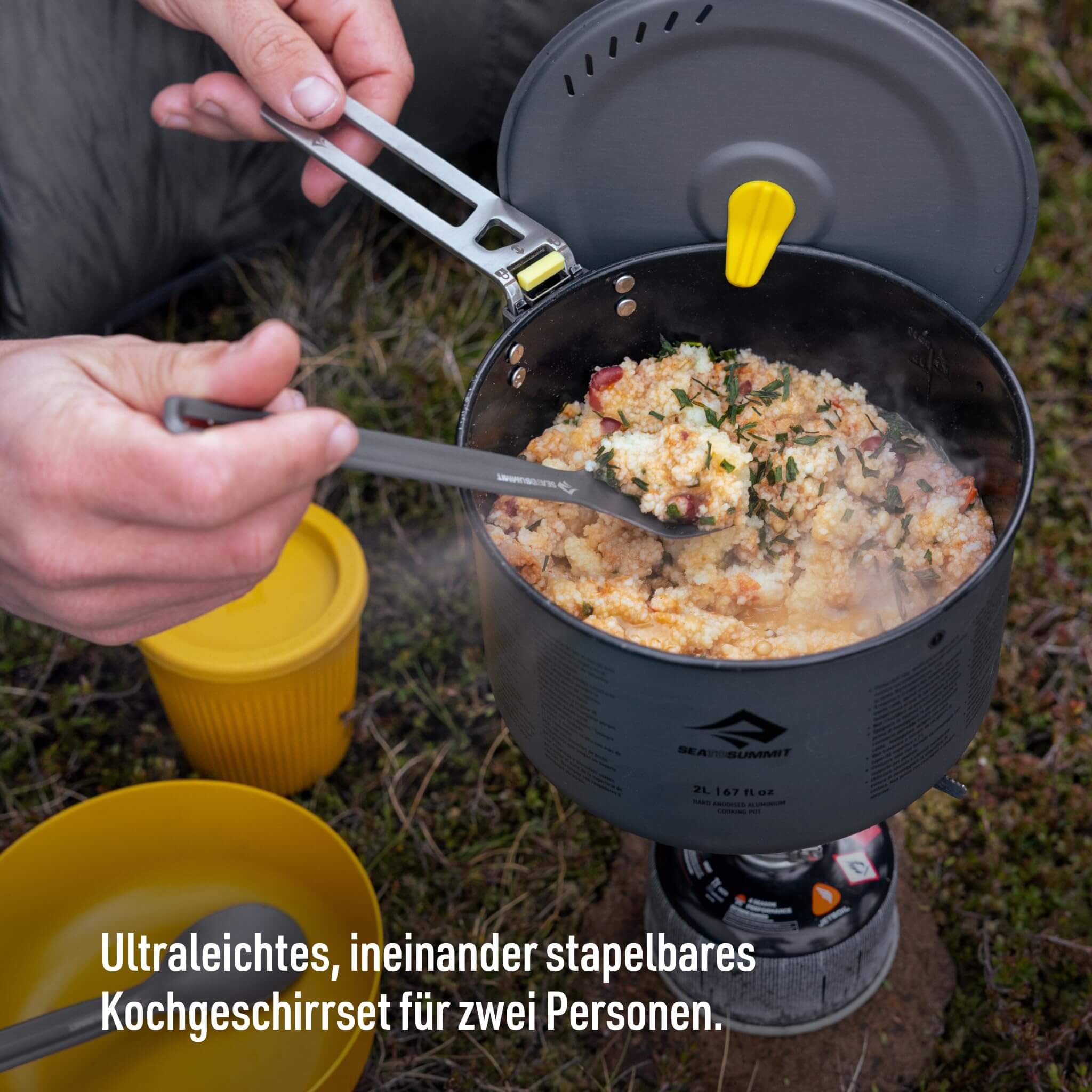Sea to Summit Frontier Ultraleichtes Kochset mit zwei Töpfen - Outdoor Shop FluxPerfect