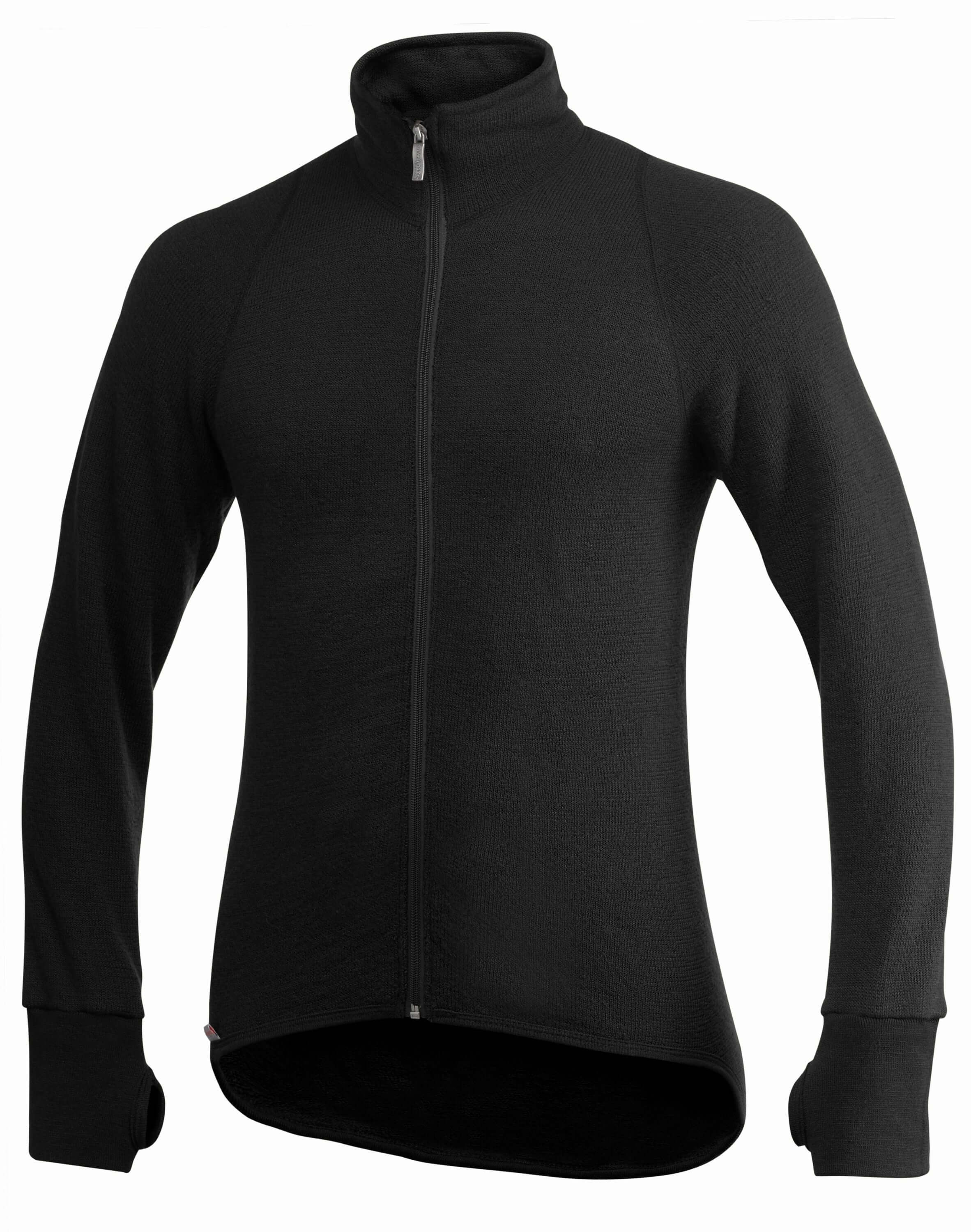 Die Woolpower Full Zip Jacket 600, die wärmste Merino Jacke von Woolpower, ideal für alle Winterabenteuer, erhältlich im Outdoor Online Shop FluxPerfect