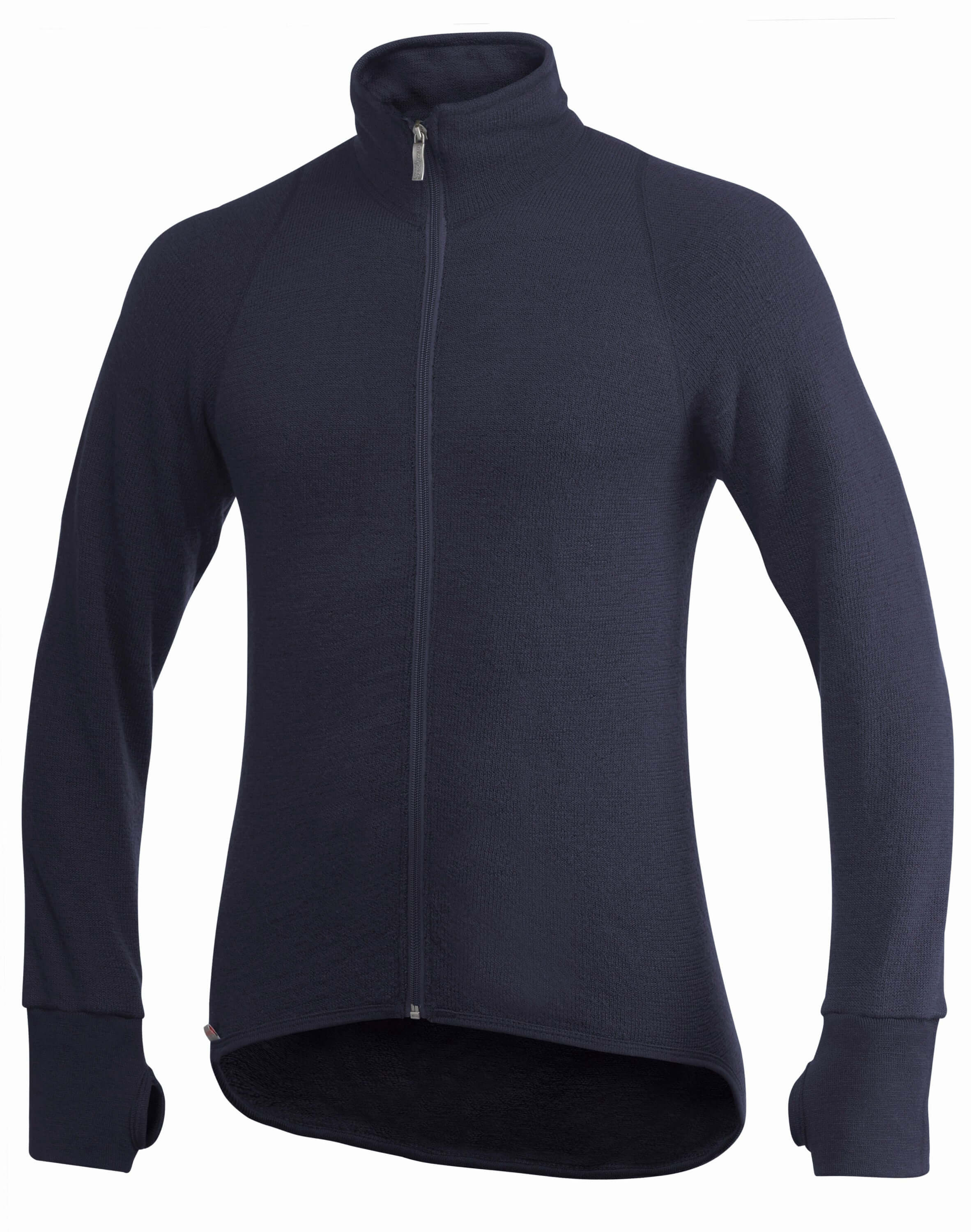 Die Woolpower Full Zip Jacket 400, eine warme Jacke aus feinster Merinowolle, erhätlich im Outdoor Online Shop FluxPerfect