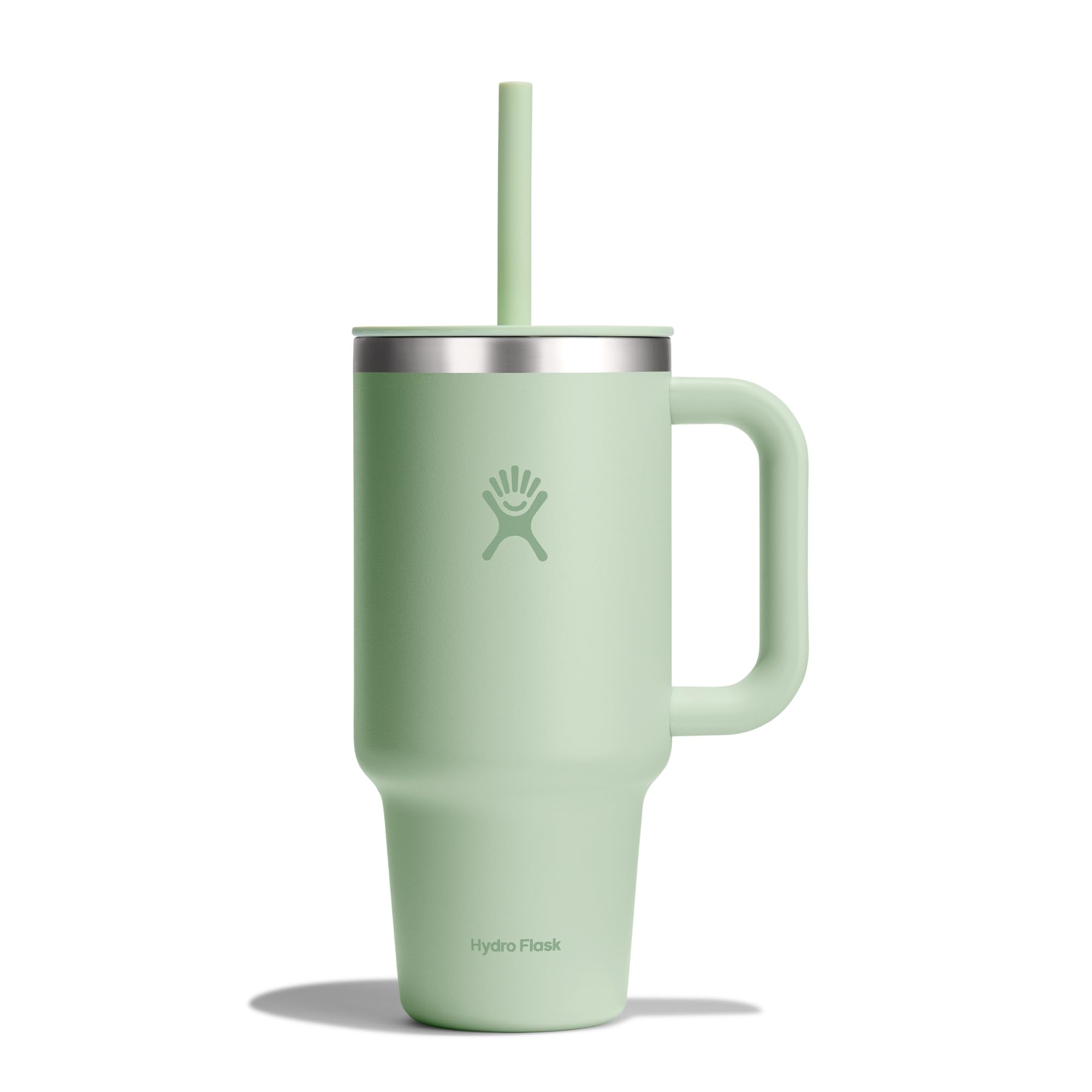 Der Hydro Flask Travel Tumbler Reisebecher in der Farbe Aloe