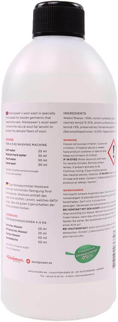 Woolpower Woolcare Wollwaschmittel 500 ml - Outdoor Shop FluxPerfect