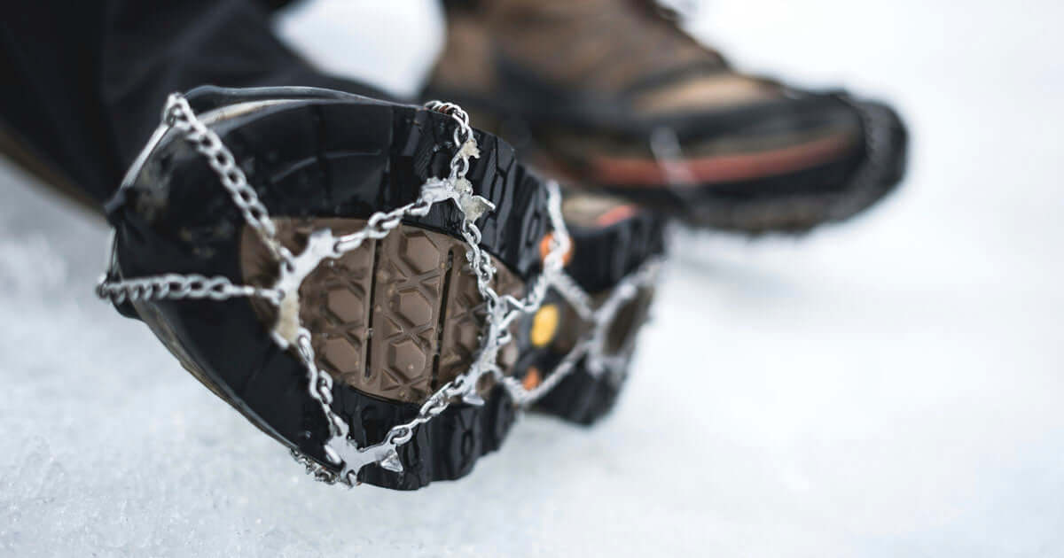 Grödel und Schuhkette