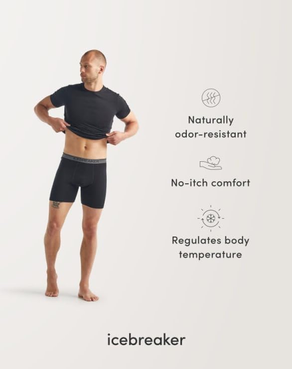 Funktionsunterwäsche – Icebreaker – Merino 125 Cool-Lite Anatomica Trunks