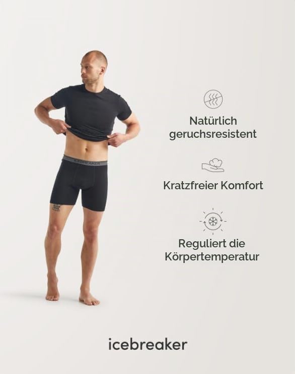 Boxershorts – Icebreaker – Merino 150 Anatomica