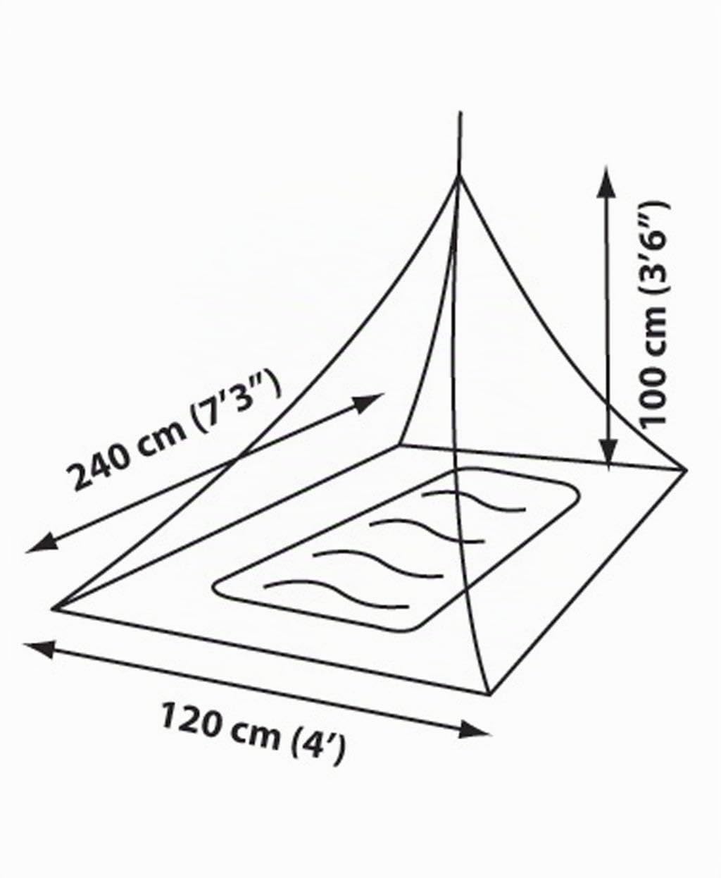 Moskitonetz – Sea to Summit – Pyramide Single – Sea to Summit – Bild 3