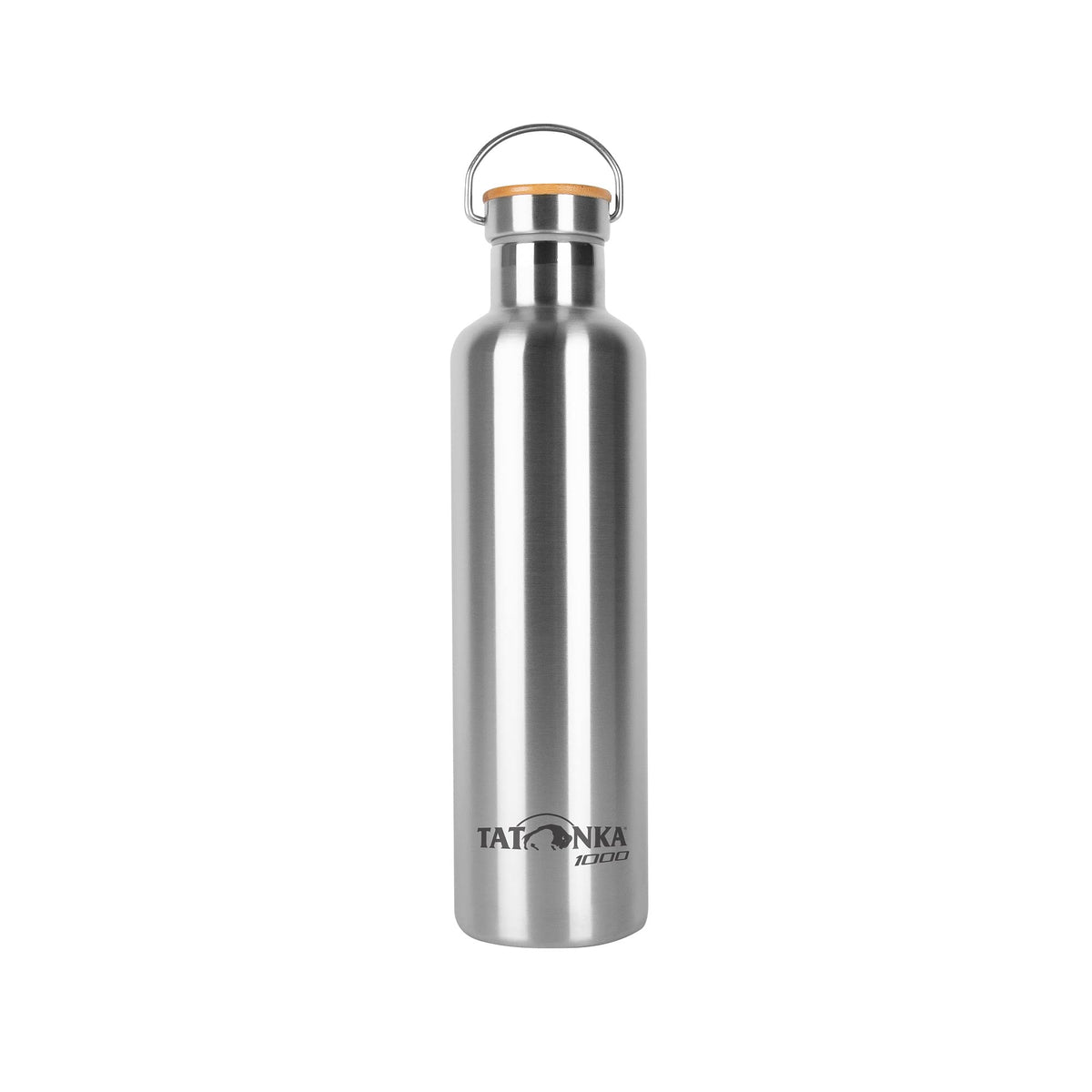 Trinkflasche – Tatonka – Edelstahl Hot + Cold Stuff Bamboo Lid