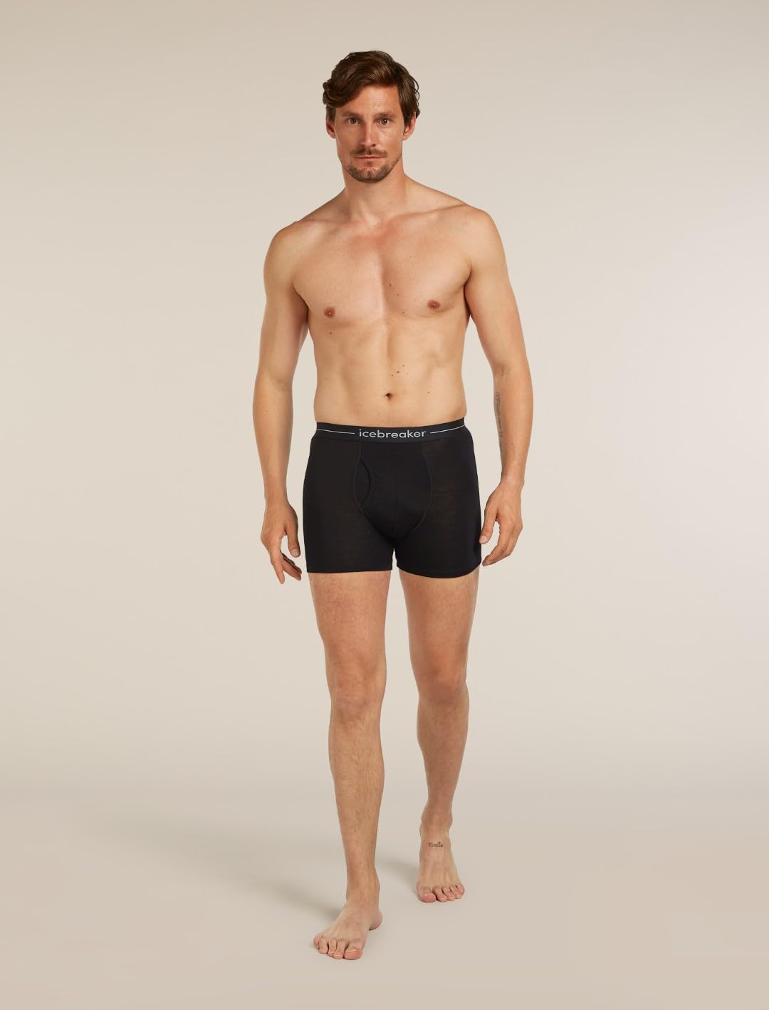 Funktionsboxer – Icebreaker – Anatomica Boxers mit Fly