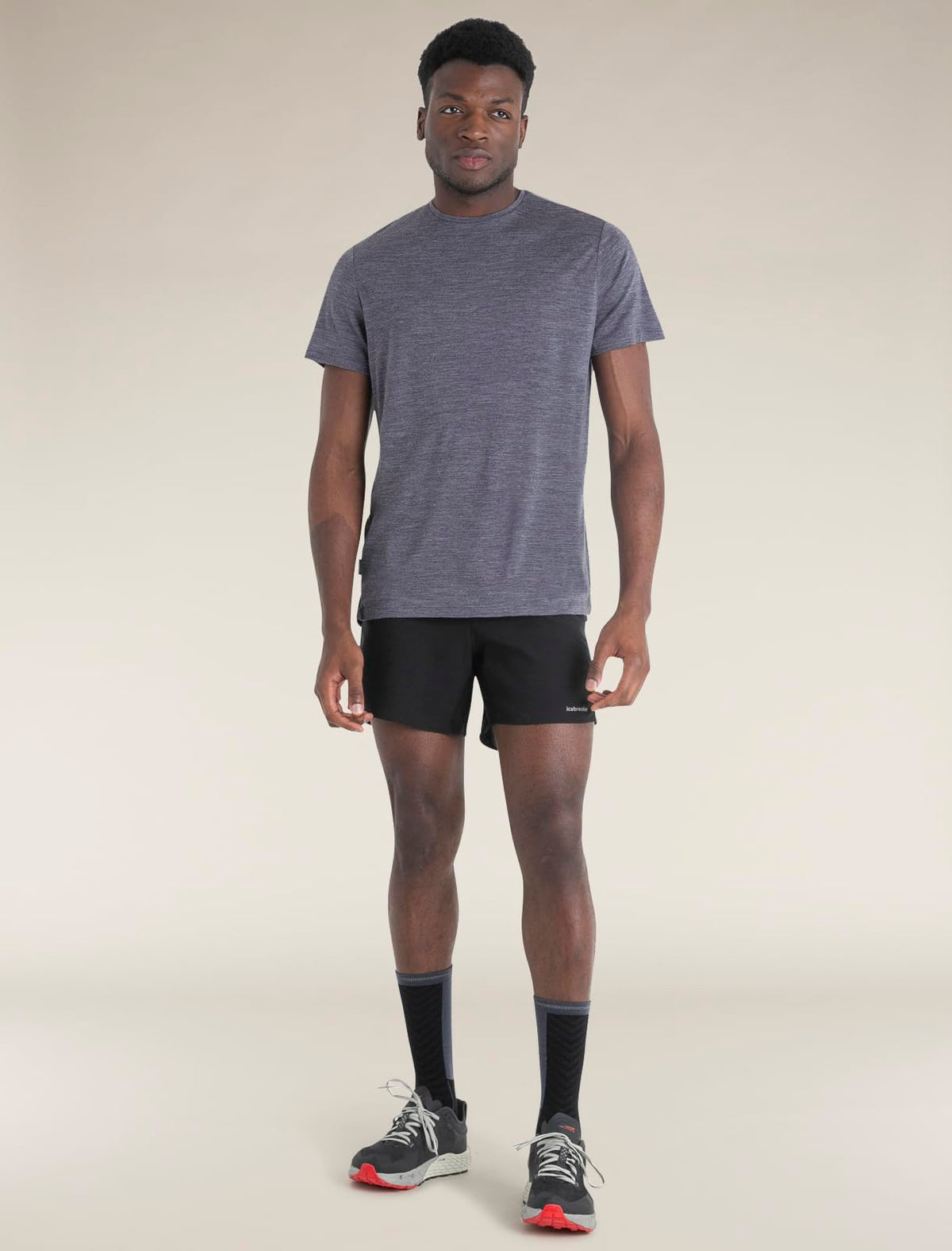 Funktionsshirt – Icebreaker – Sphere III Midnight Navy Hthr