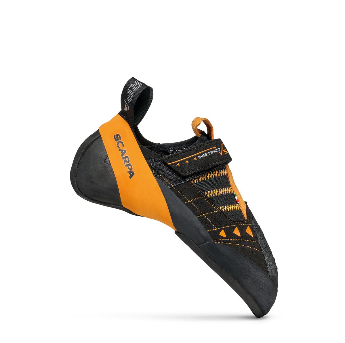 Kletterschuhe – Scarpa – Instinct VS – 46 EU – Schwarz Orange – Scarpa