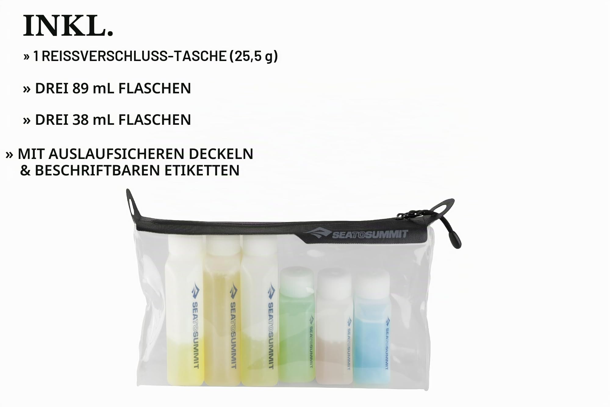 Toilettenartikel-Tasche – Sea to Summit – Transparent TPU
