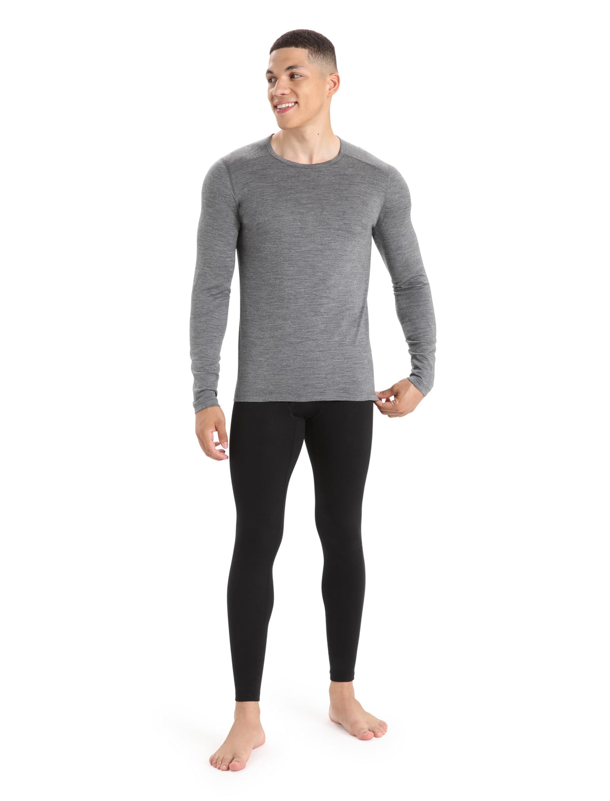 Langarmshirt – Icebreaker – Merino 200 Oasis Crewe