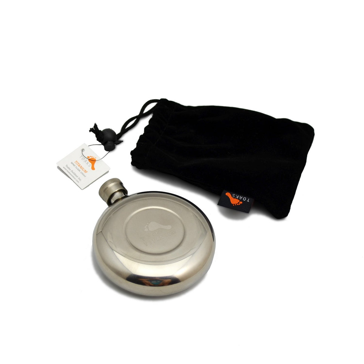 Trinkflasche – TOAKS – Titanium Wine Flask 150ml