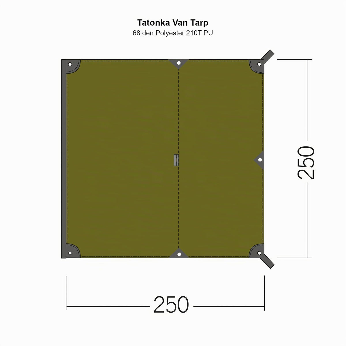 Vordachplane – Tatonka – Van Tarp