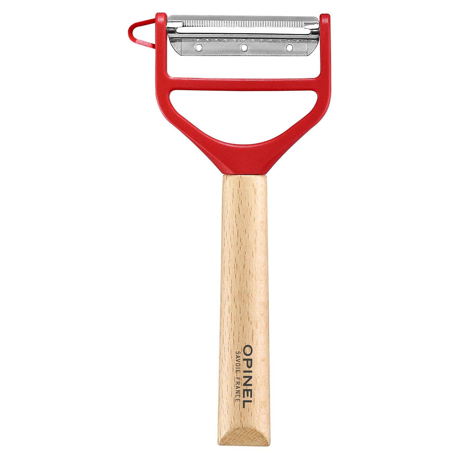 Gemüseschäler – Opinel – T-Duo – Einheitsgröße – Rot – OPINEL