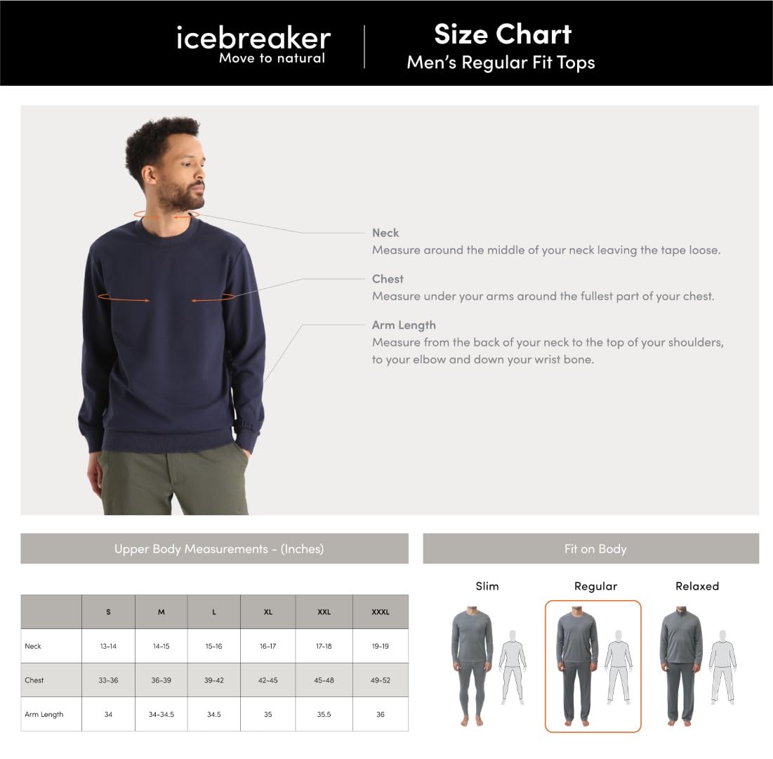 Langarmshirt – Icebreaker – M 200 Oasis LS Half Zip