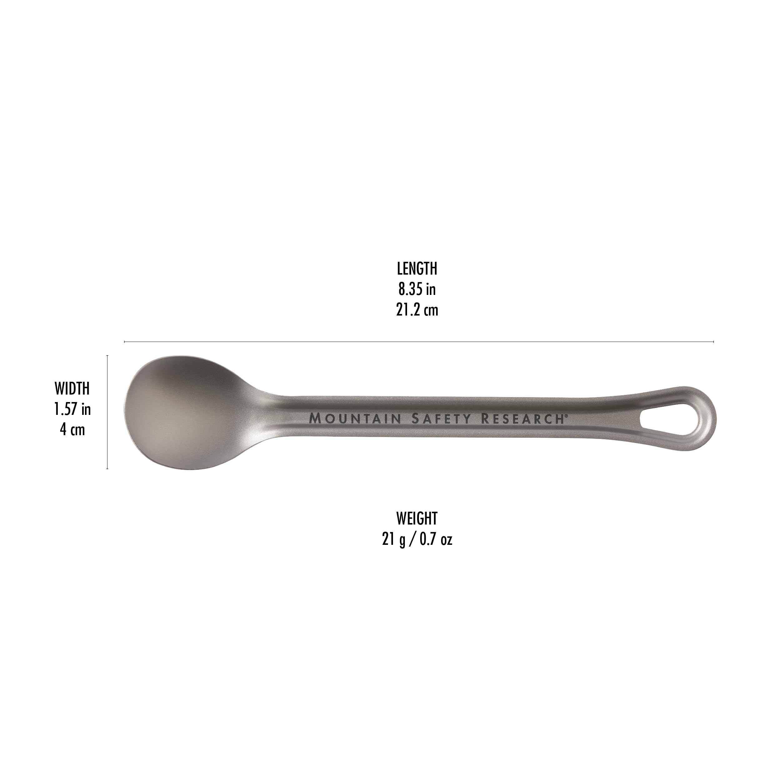 MSR Titan Ultralight Titanium Long Spoon