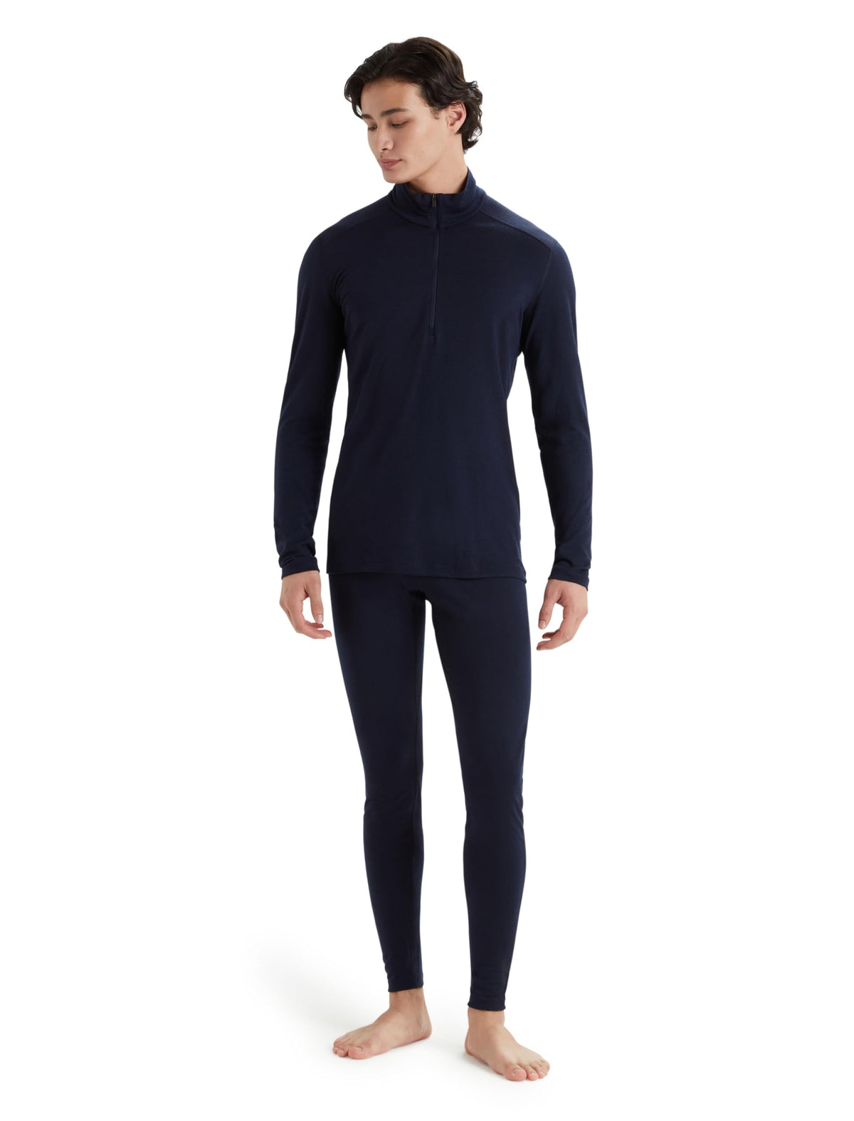 Langarmshirt – Icebreaker – M 200 Oasis LS Half Zip