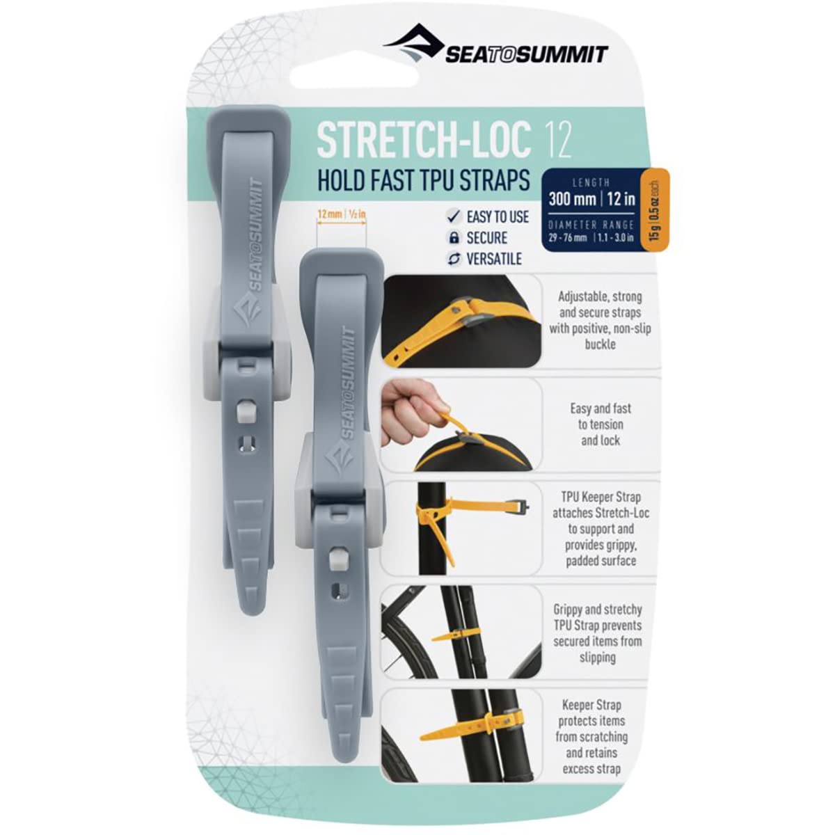 Spanngurt – Sea to Summit – STRETCH-LOC 30-20x750mm