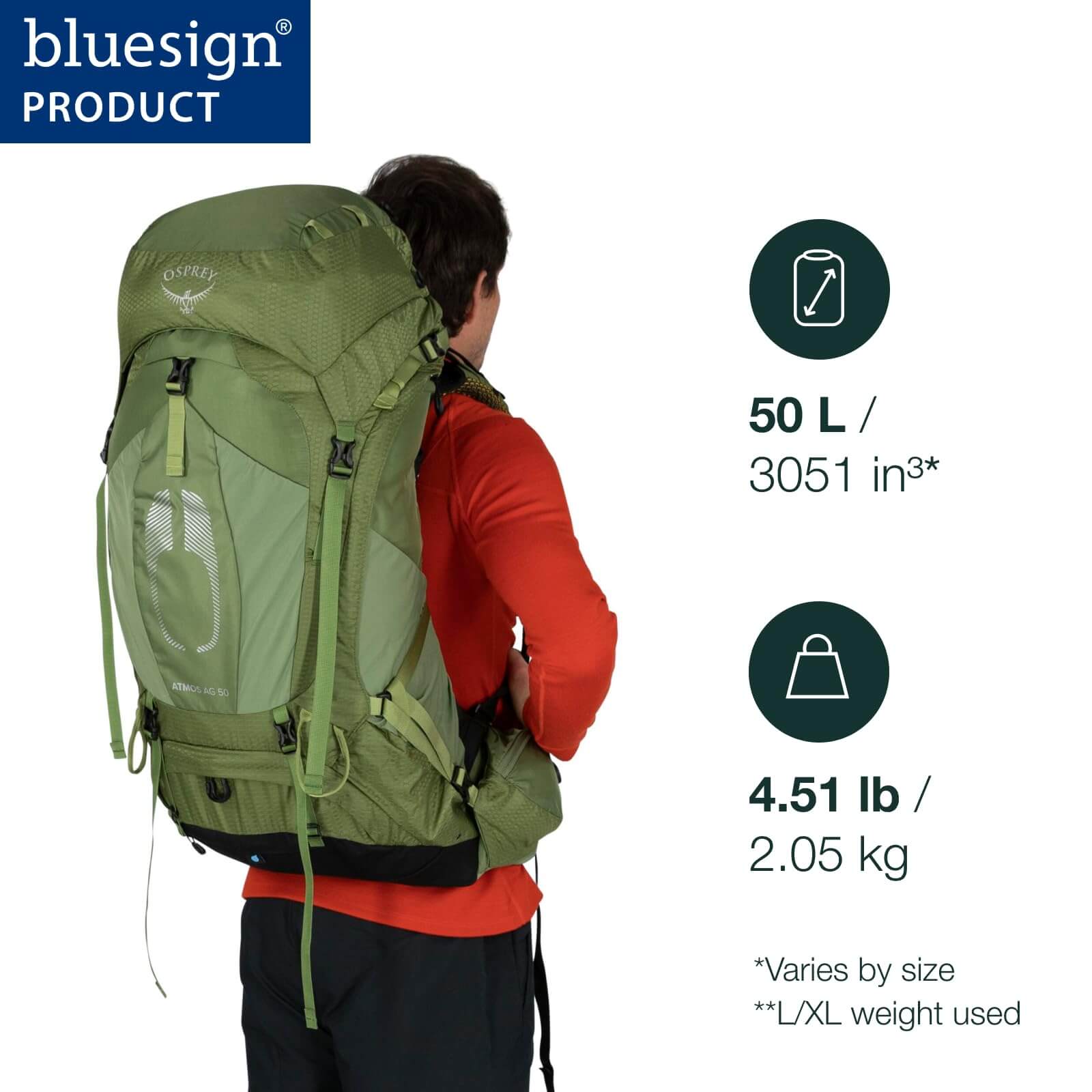 Osprey Atmos AG 50 Herren