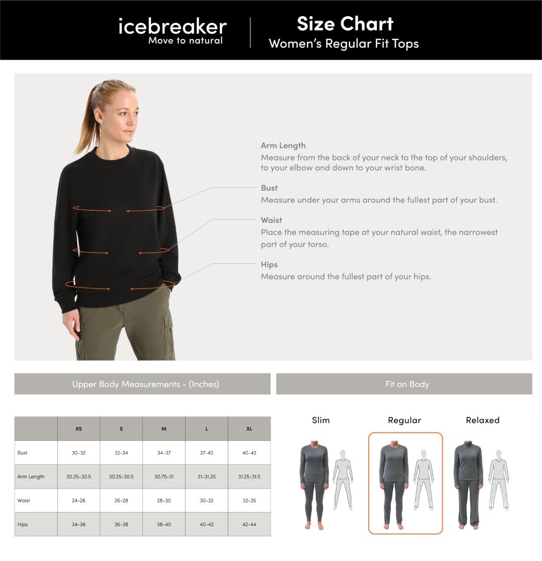 Funktionsshirt – Icebreaker – 200 Oasis LS Crewe
