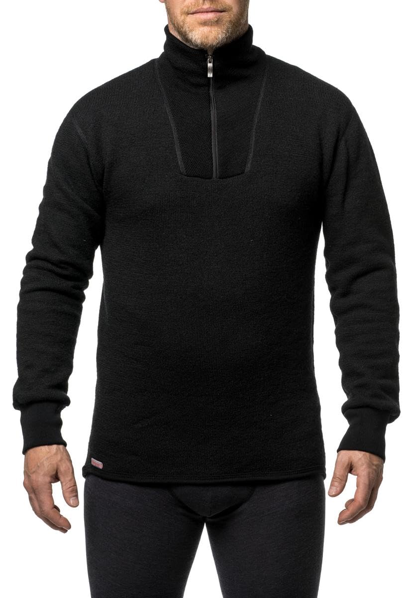 Funktionsshirt – Woolpower – 400 Turtleneck Long Sleeve Zip