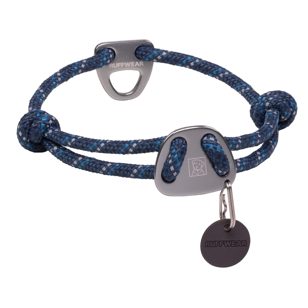 Halsband – Ruffwear – Knot-a-Collar – Blau mit Mond – 20"-26" – Ruffwear