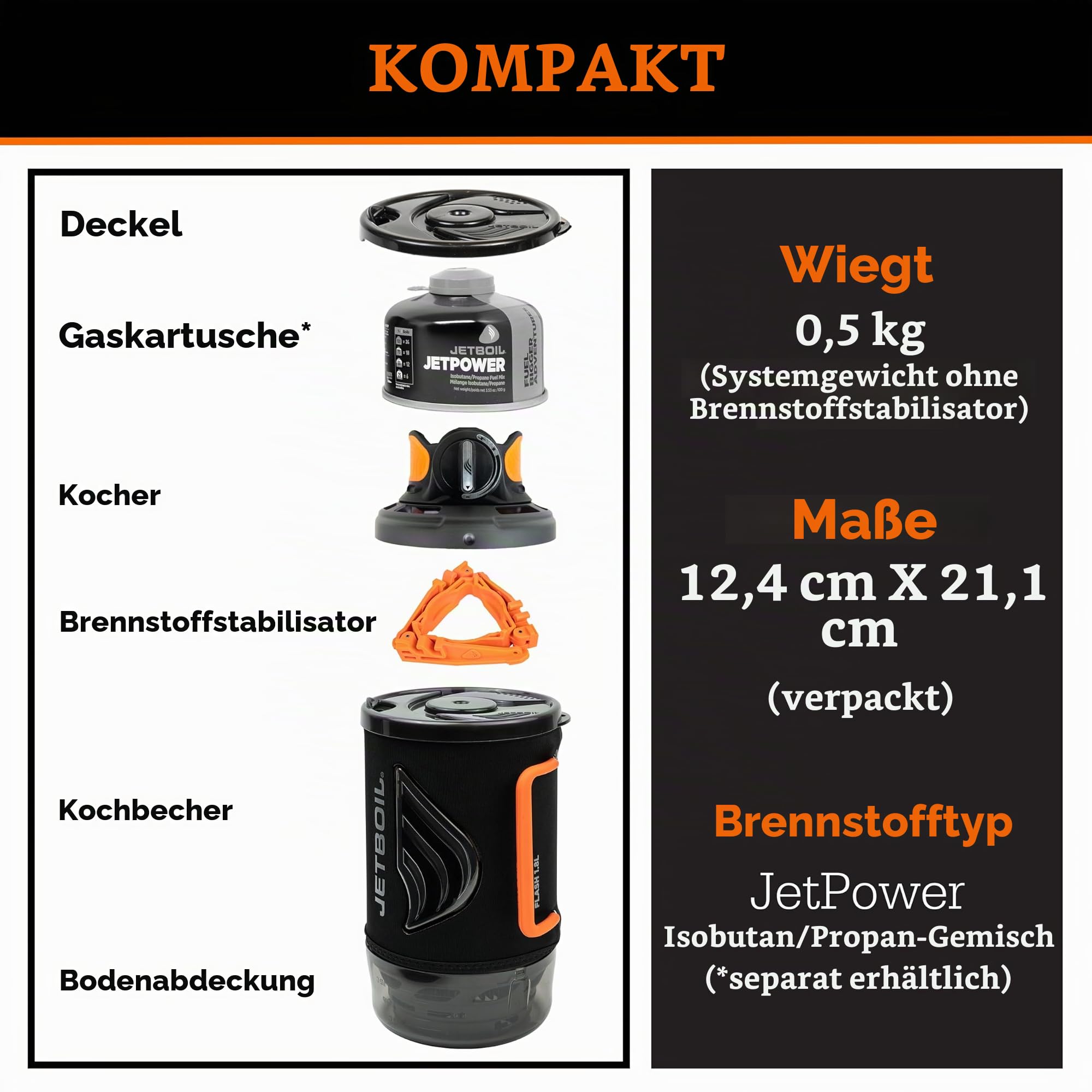 Gaskocher – Jetboil – Flash – Jetboil – Bild 7