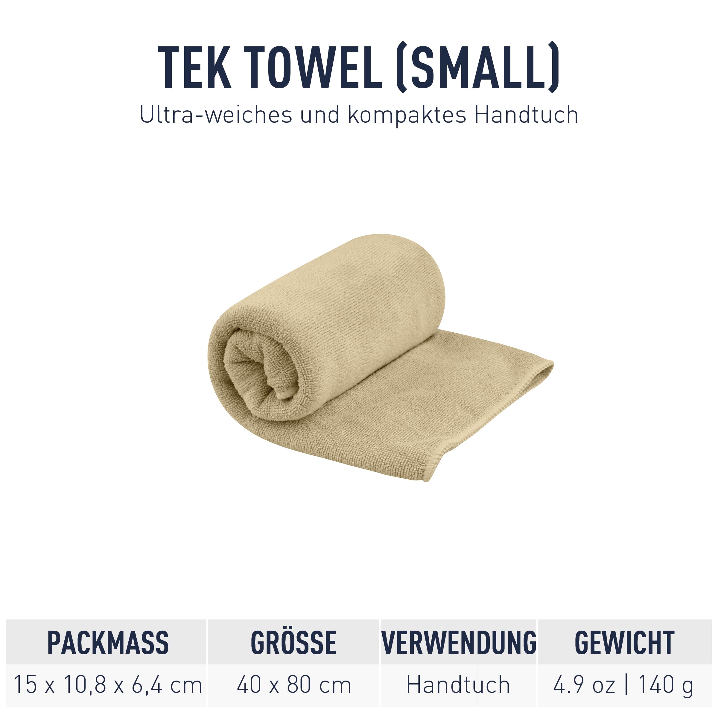 Reisehandtuch – Sea to Summit – Tek Towel – Sea to Summit