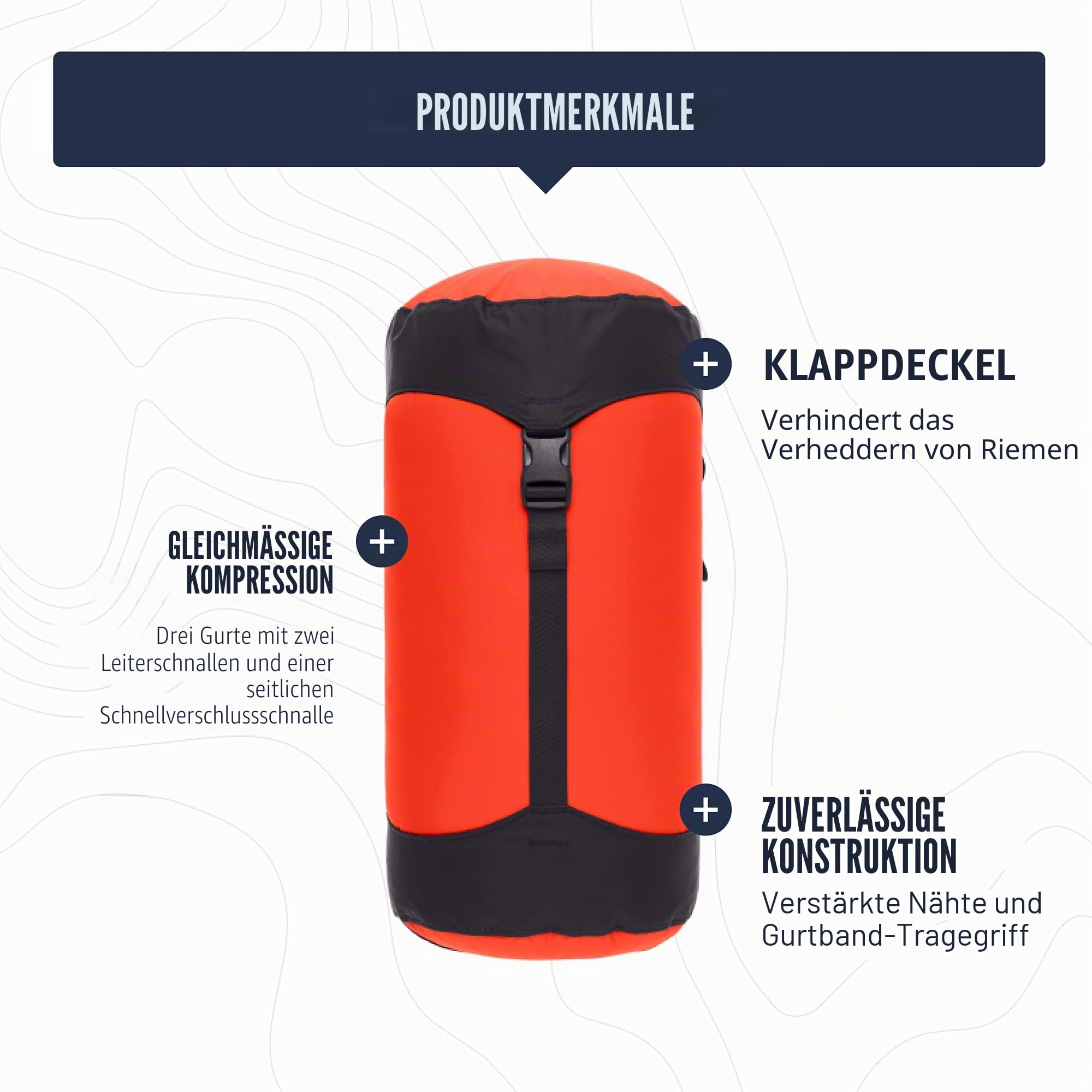 Kompressionssack – Sea to Summit – Lightweight 5l Compression Bag