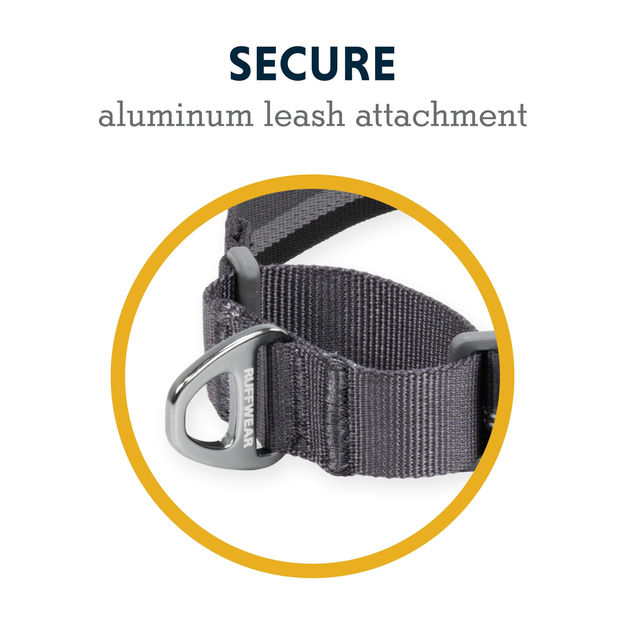 Das Ruffwear Web Reaction Hunde Halsband, ideal für Hunde die an der Leine ziehen, erhältlich im Outdoor Online Shop FluxPerfect