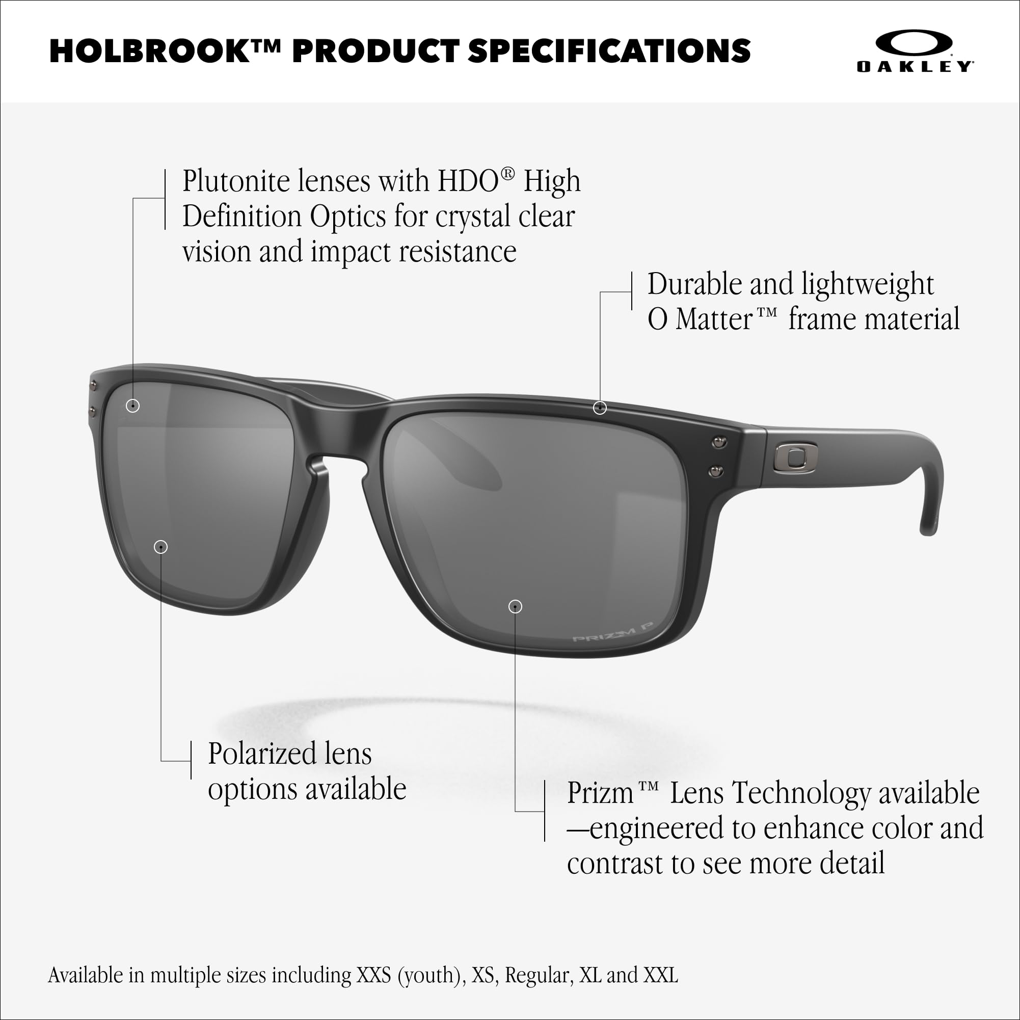 Sonnenbrille – Oakley – Holbrook Braun