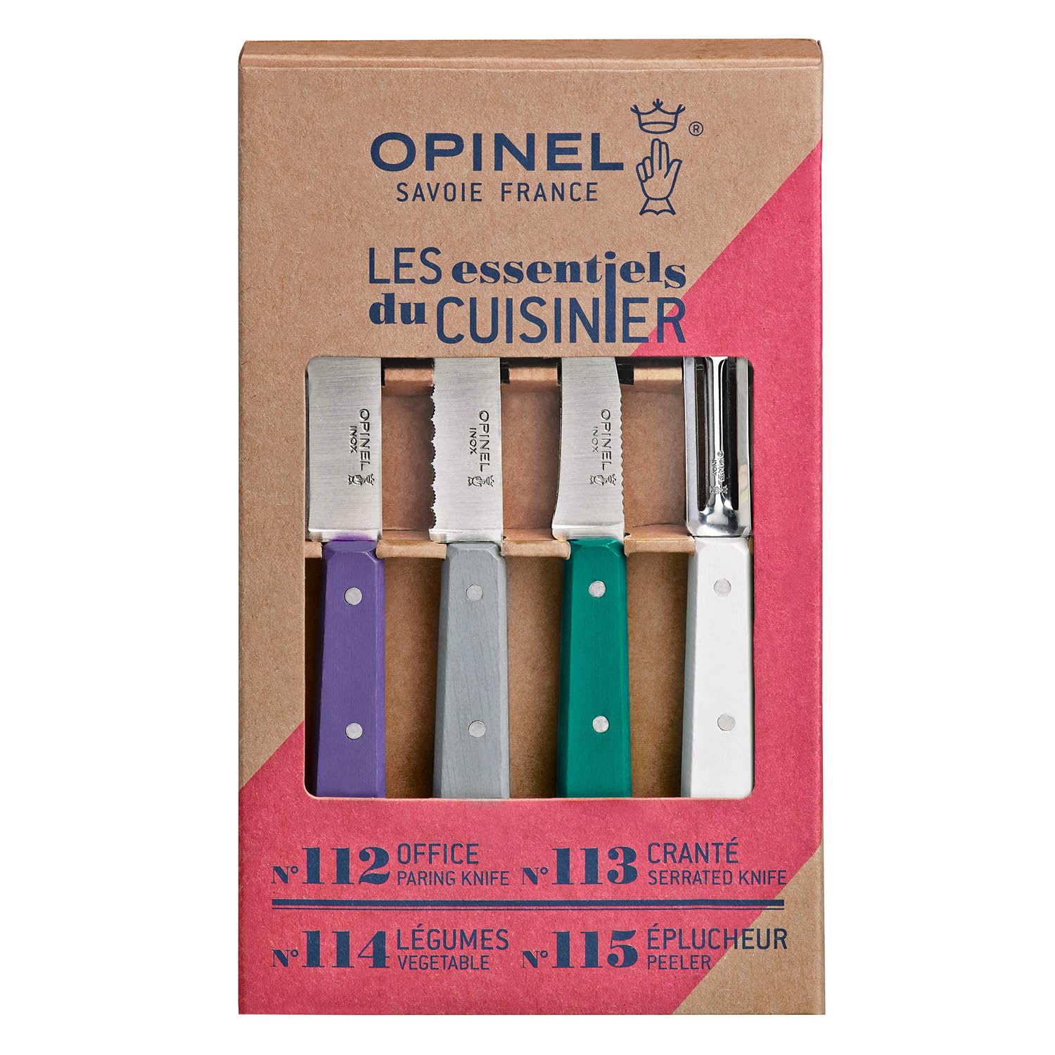 Küchenmesser-Set – Opinel – Essentials 4-teilig – OPINEL – Bild 2