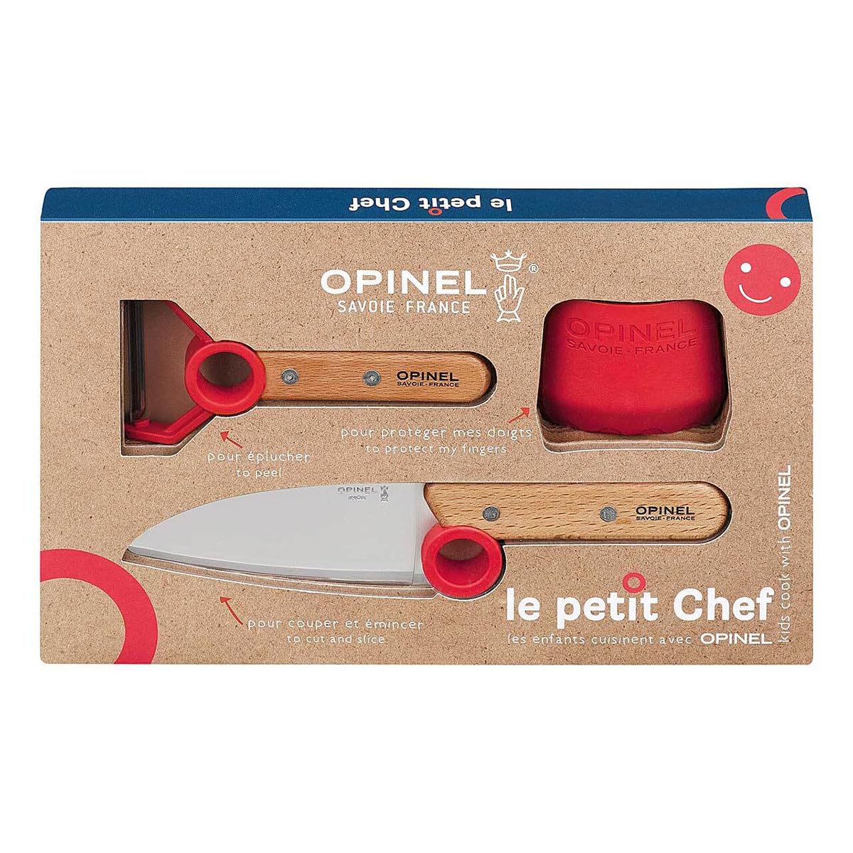 Küchenmesser-Set – OPINEL – Le Petit Chef 3-teilig – OPINEL