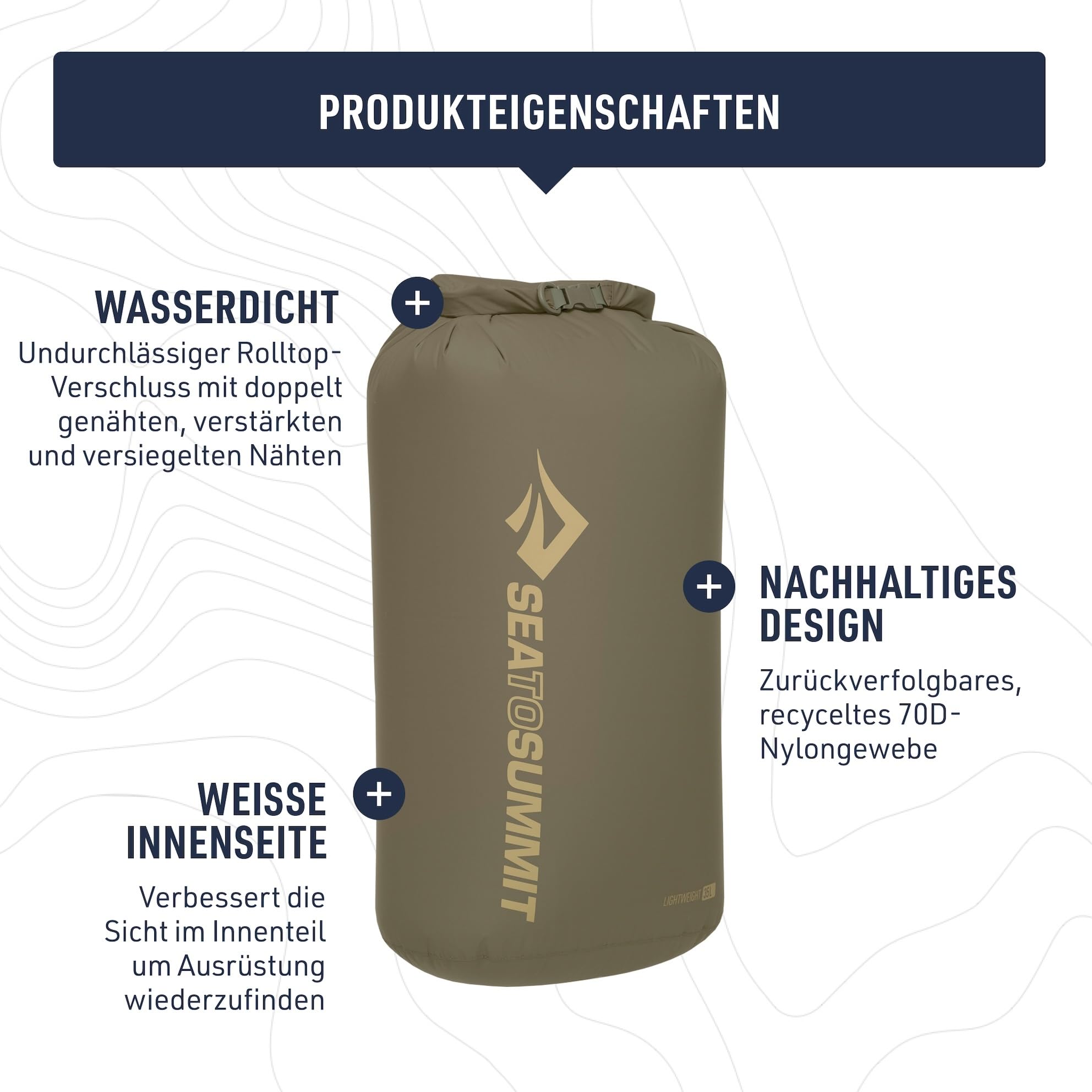 Dry Bag – Sea to Summit – Lightweight Dry Bag L 13L – Sea to Summit – Bild 5