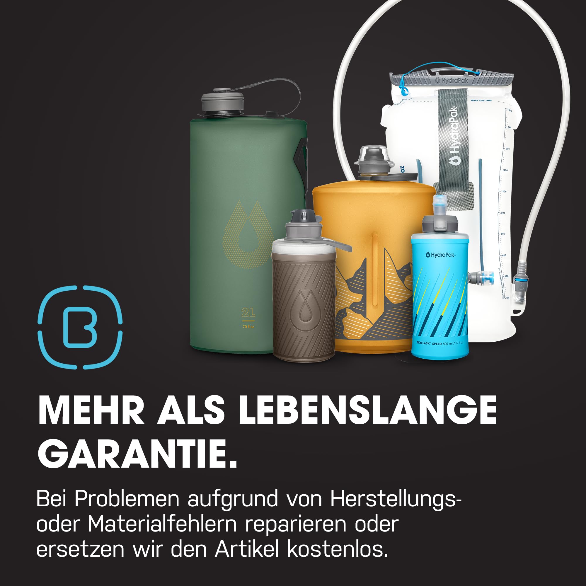 Trinkflasche – HydraPak – PackFlask
