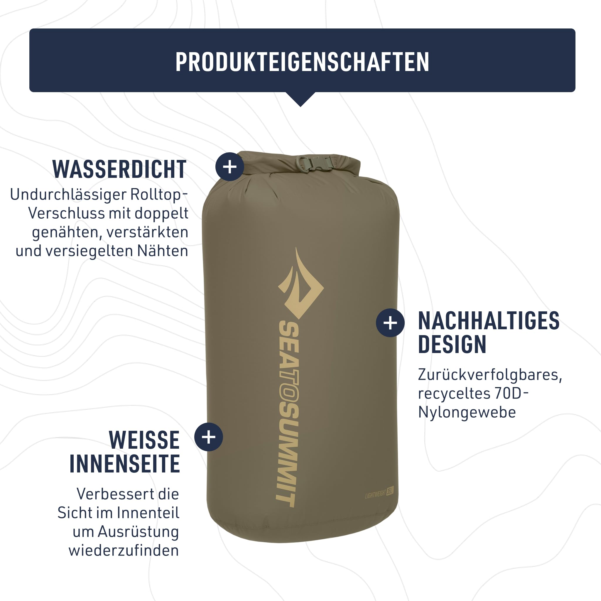 Dry Bag – Sea to Summit – Lightweight Dry Bag M – Sea to Summit – Bild 4