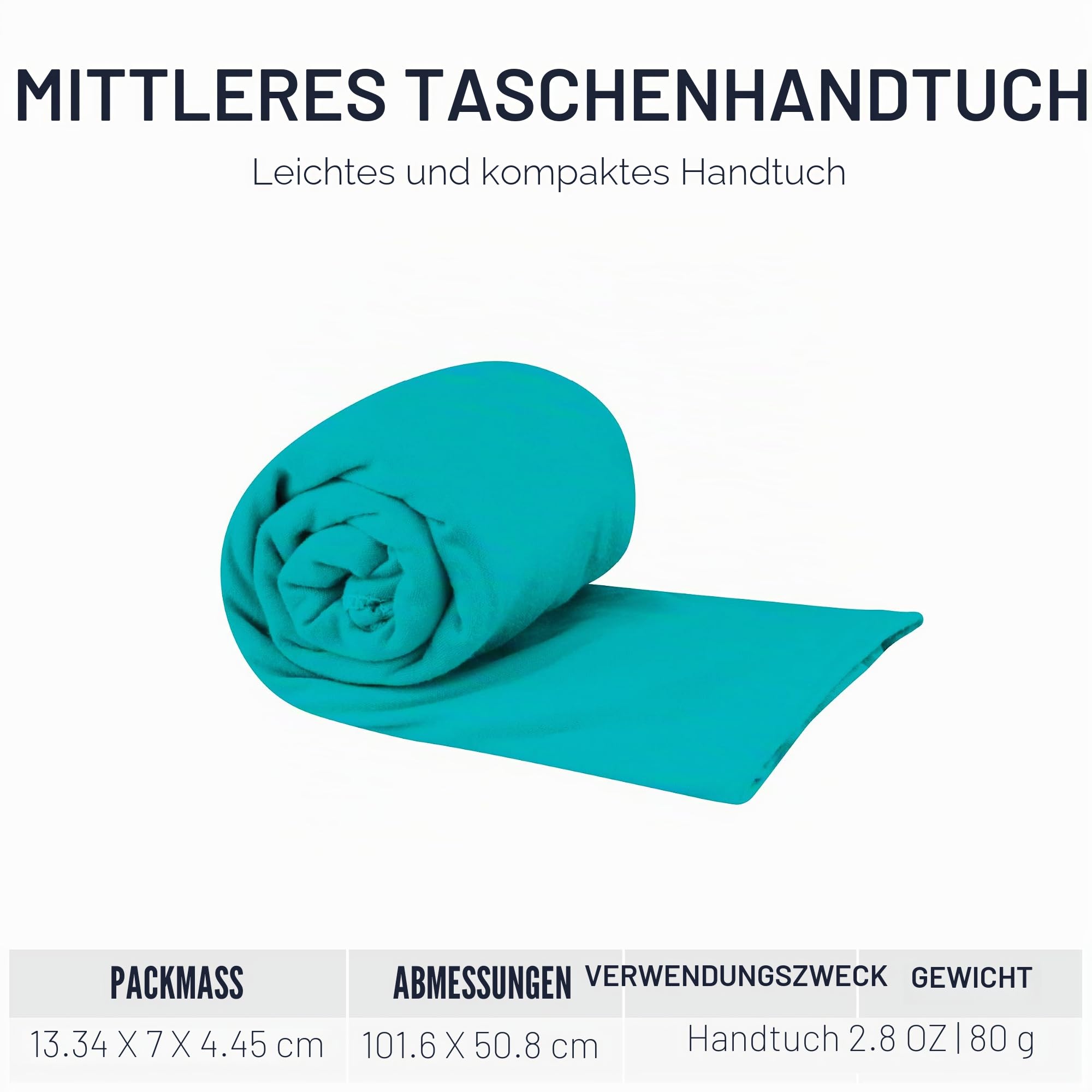Reisehandtuch – Sea to Summit – Pocket Towel XL – Sea to Summit – Bild 3