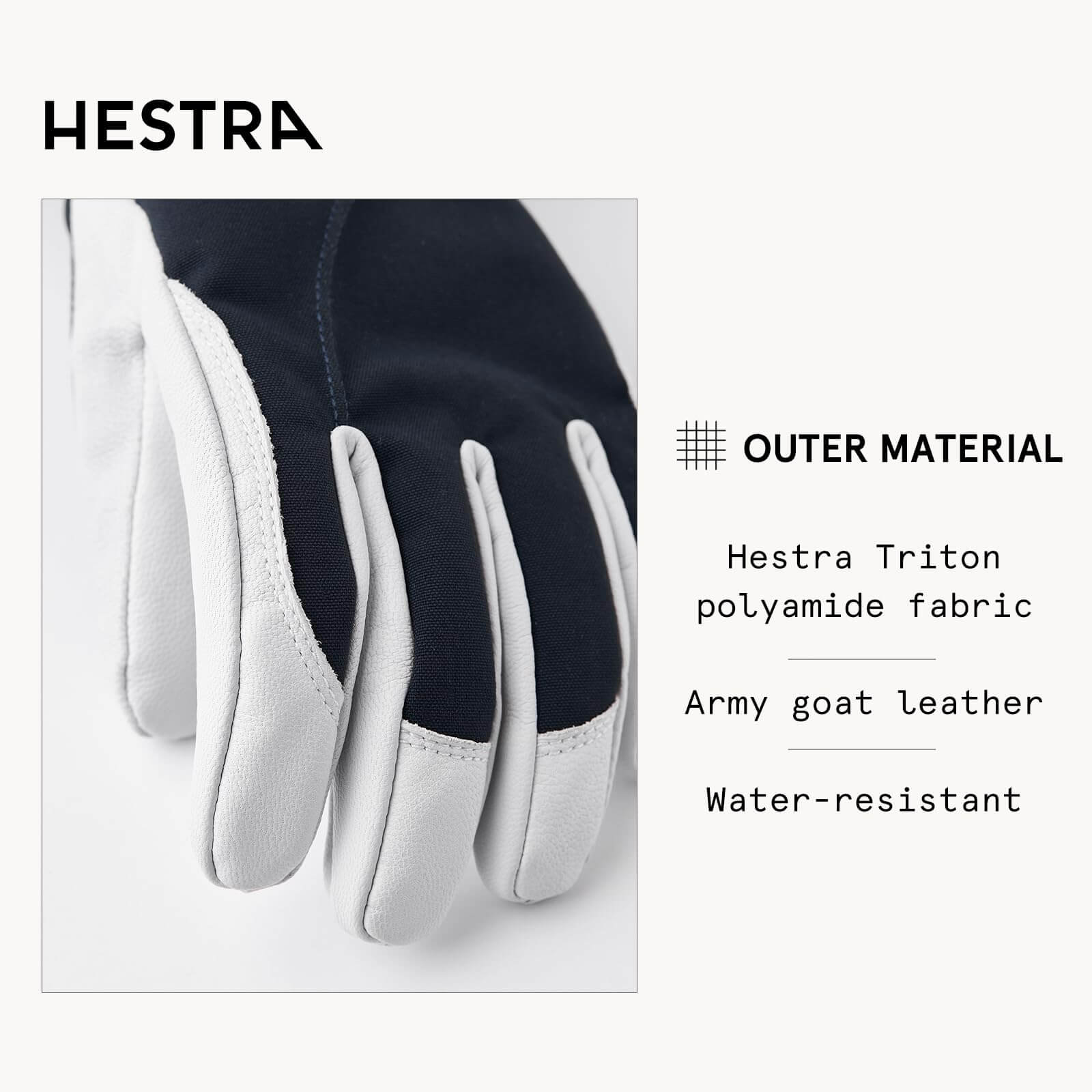 Ski-Handschuhe – Hestra – Heli Ski Female 5-Finger