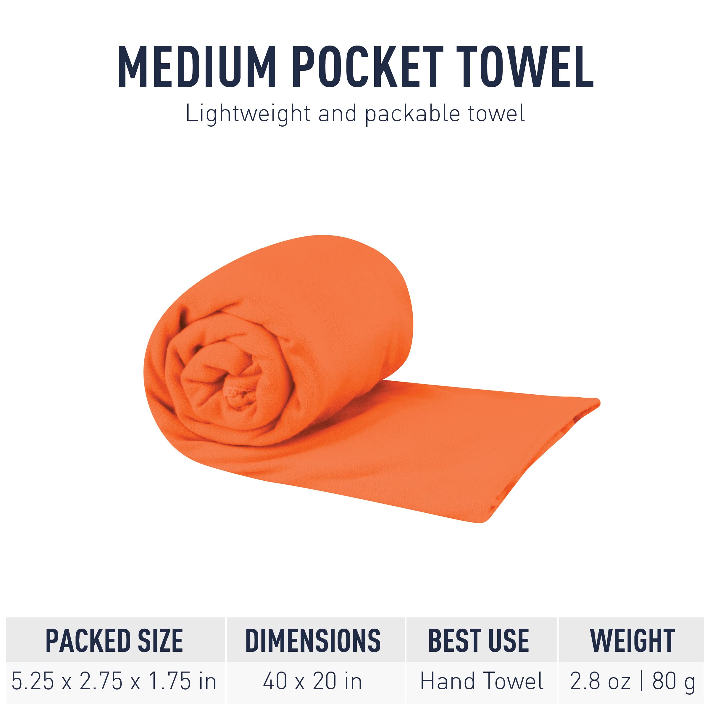 Reisehandtuch – Sea to Summit – Pocket Towel XL – Sea to Summit – Bild 9