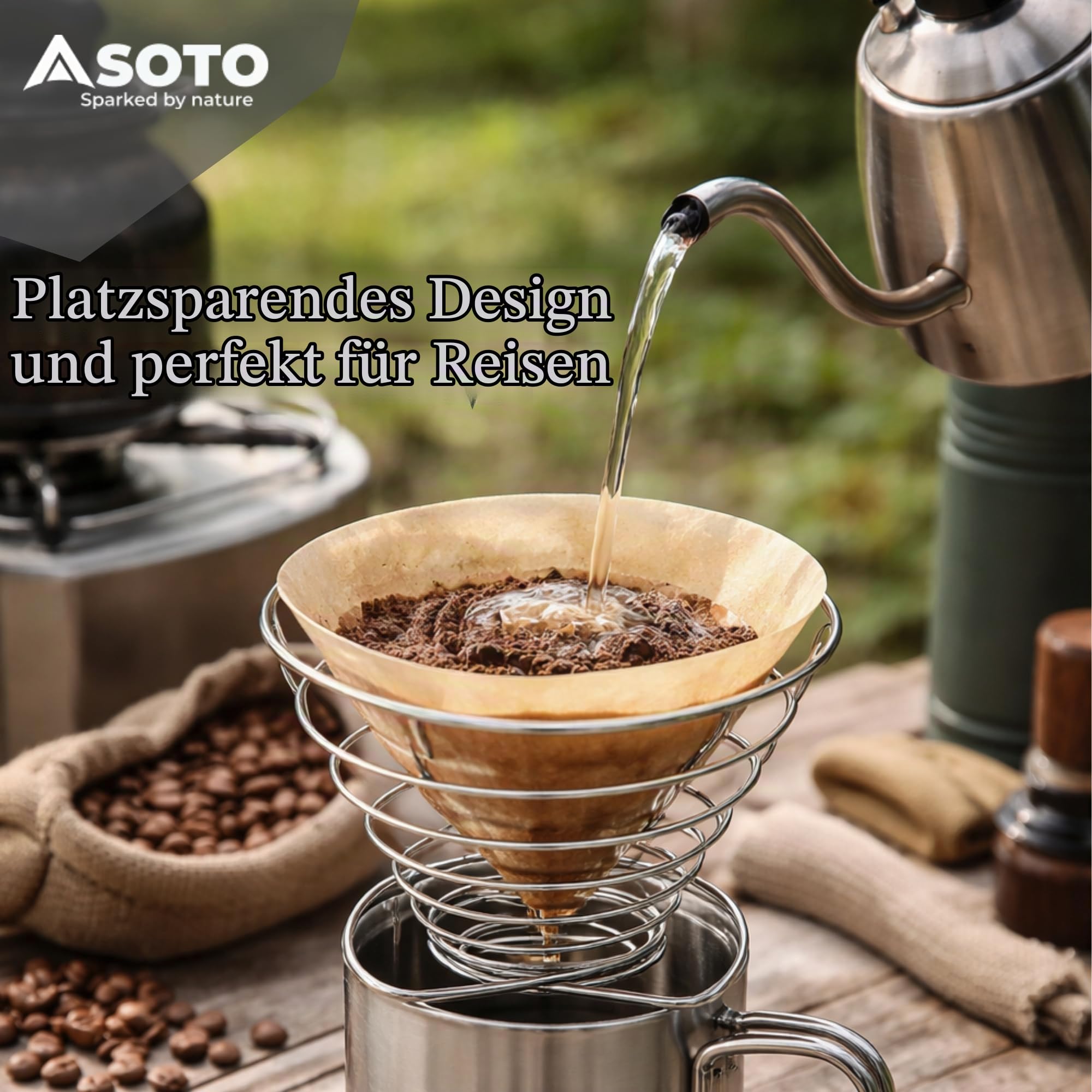 Kaffeefilter-Halter – SOTO – Helix Coffee Maker – SOTO – Bild 3