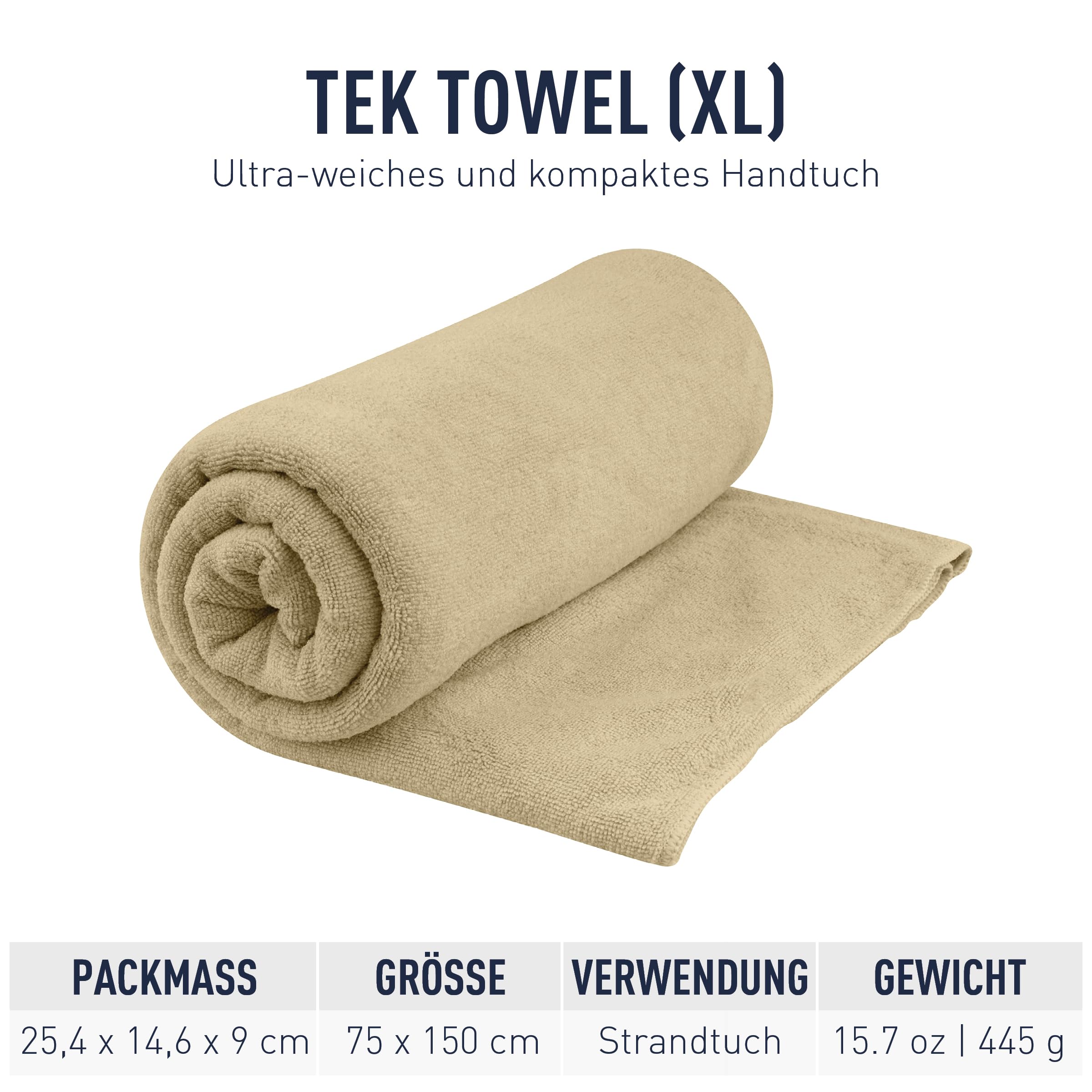 Reisehandtuch – Sea to Summit – Tek Towel – Sea to Summit – Bild 7