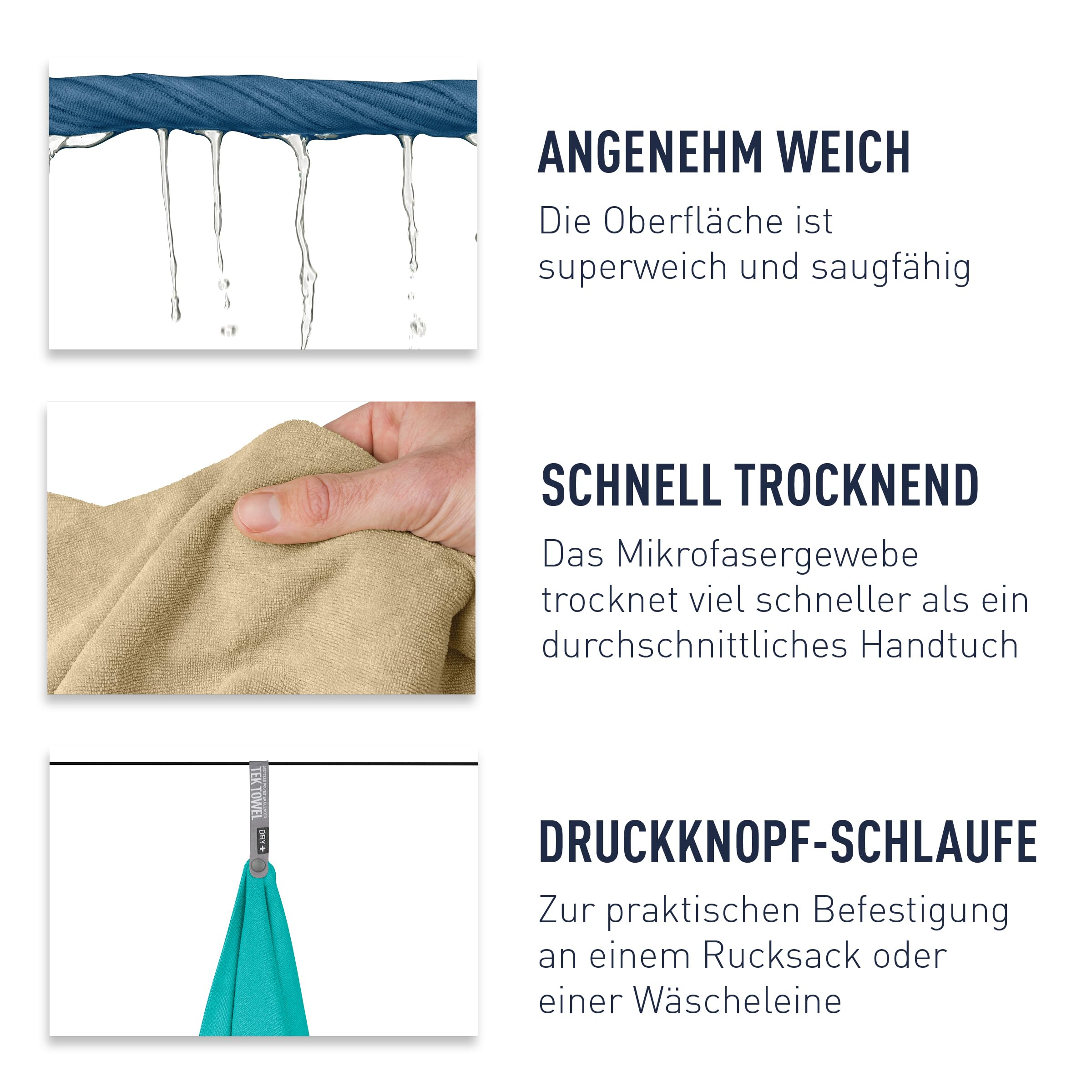 Reisehandtuch – Sea to Summit – Tek Towel – Sea to Summit – Bild 2