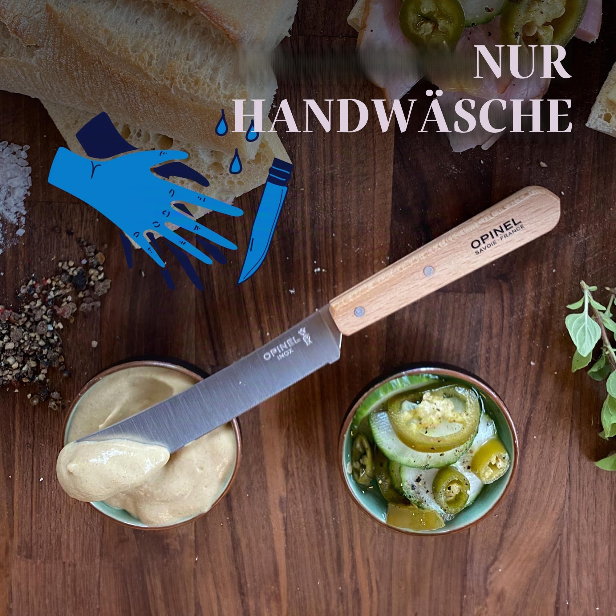 Frühstücksmesser – Opinel – No. 125 Buche – OPINEL – Bild 3