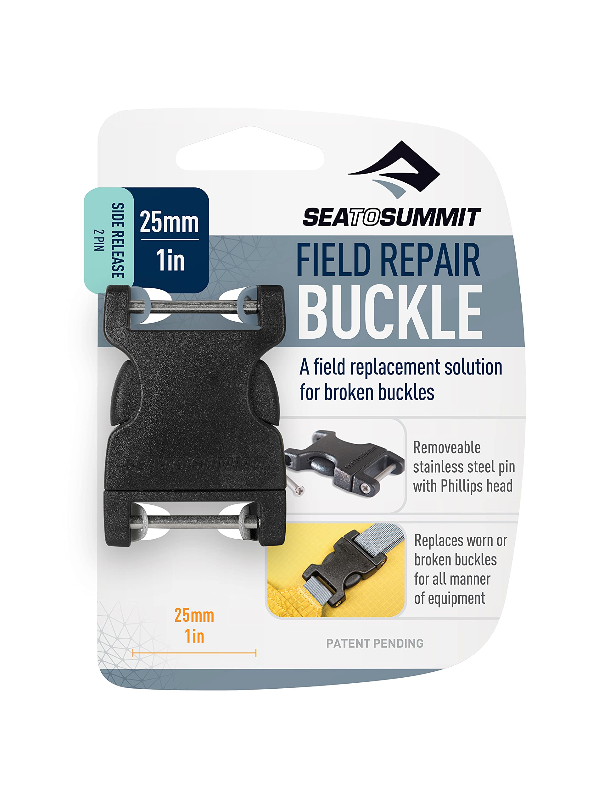 Reparaturschnalle – Sea to Summit – Field Repair Buckle – Sea to Summit